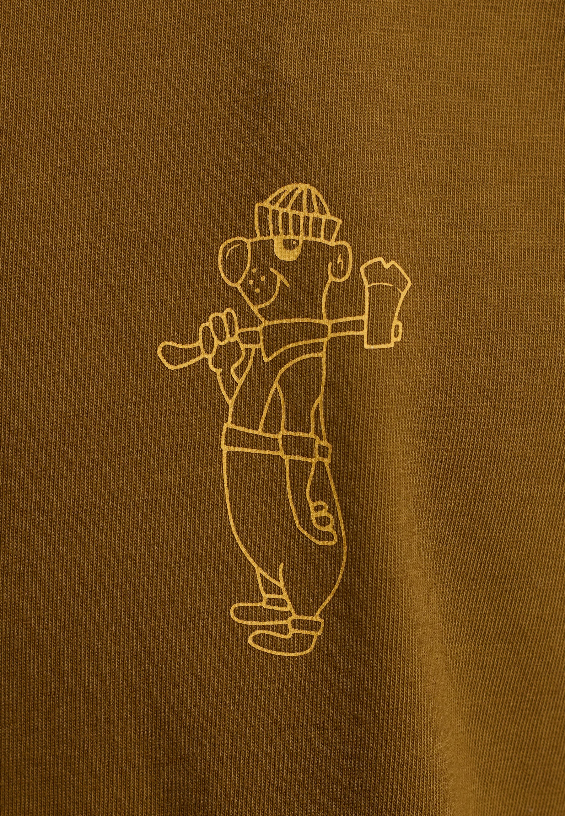 Revolution Printed T-shirt T-Shirts Dustbrown