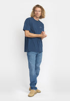 Revolution Printed T-shirt T-Shirts Darkblue