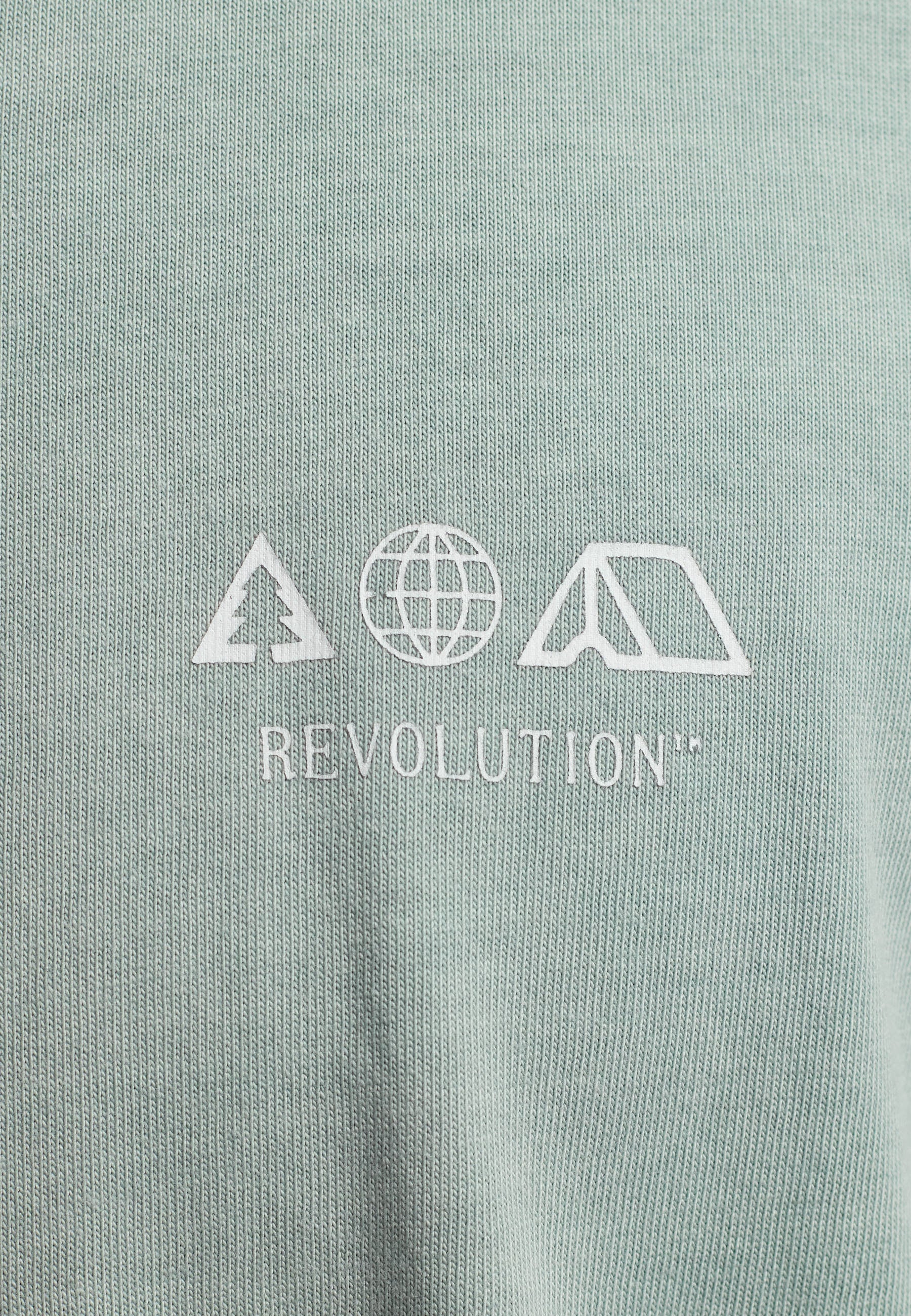 Revolution Printed T-shirt T-Shirts Lightturquoise