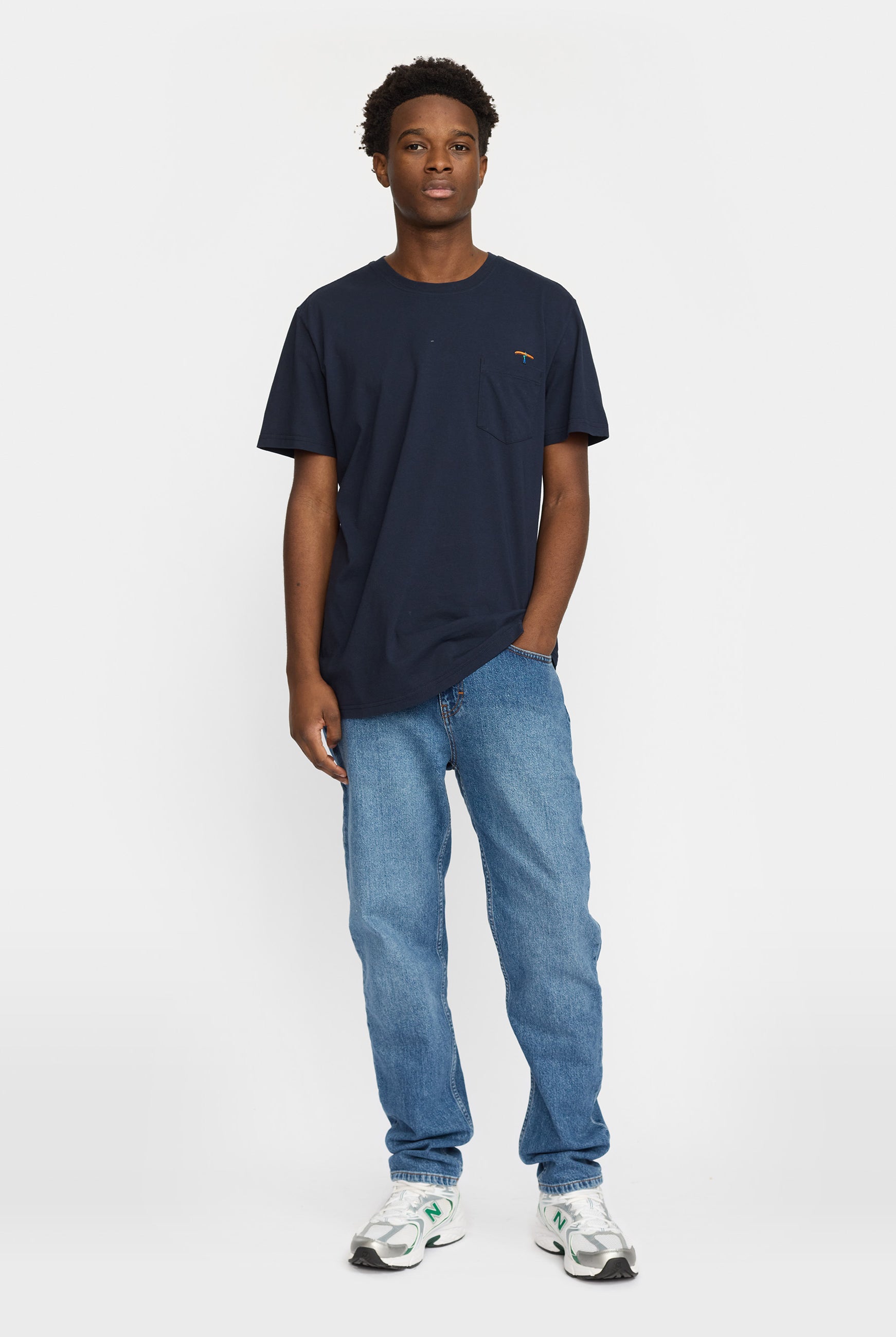 Revolution Printed T-shirt T-Shirts Navy