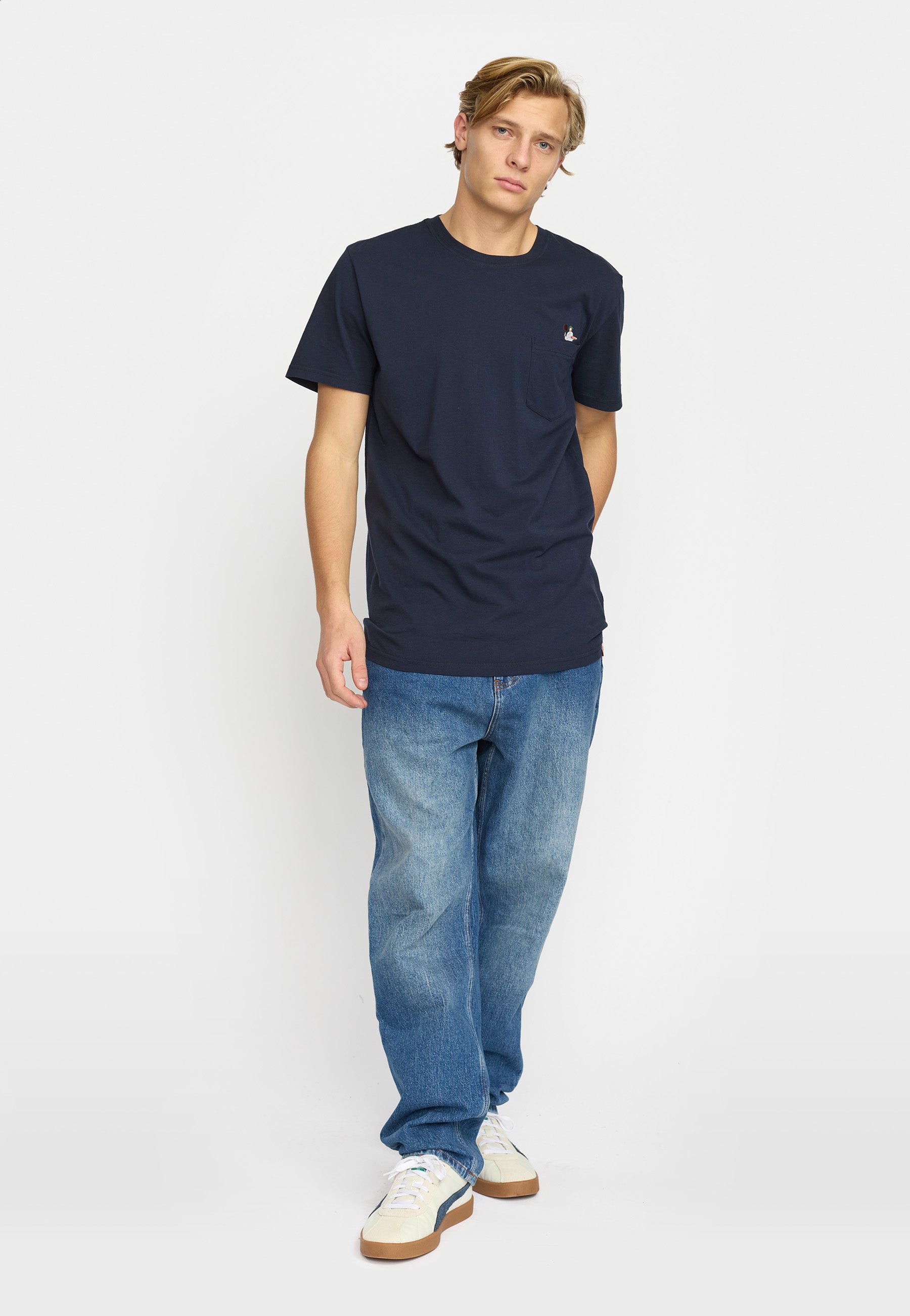 Revolution Printed T-shirt T-Shirts Navy