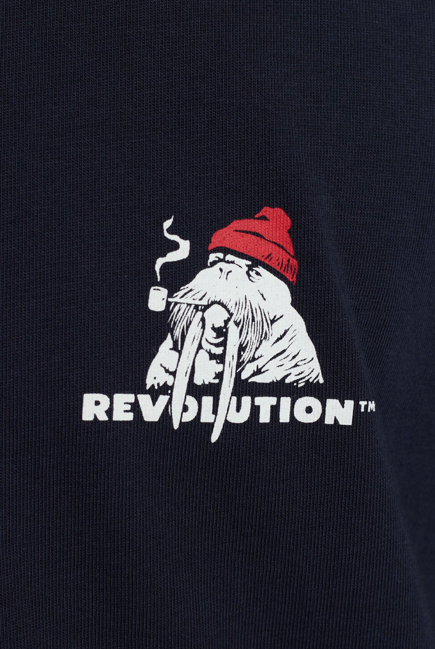 Revolution Printed T-shirt T-Shirts Navy