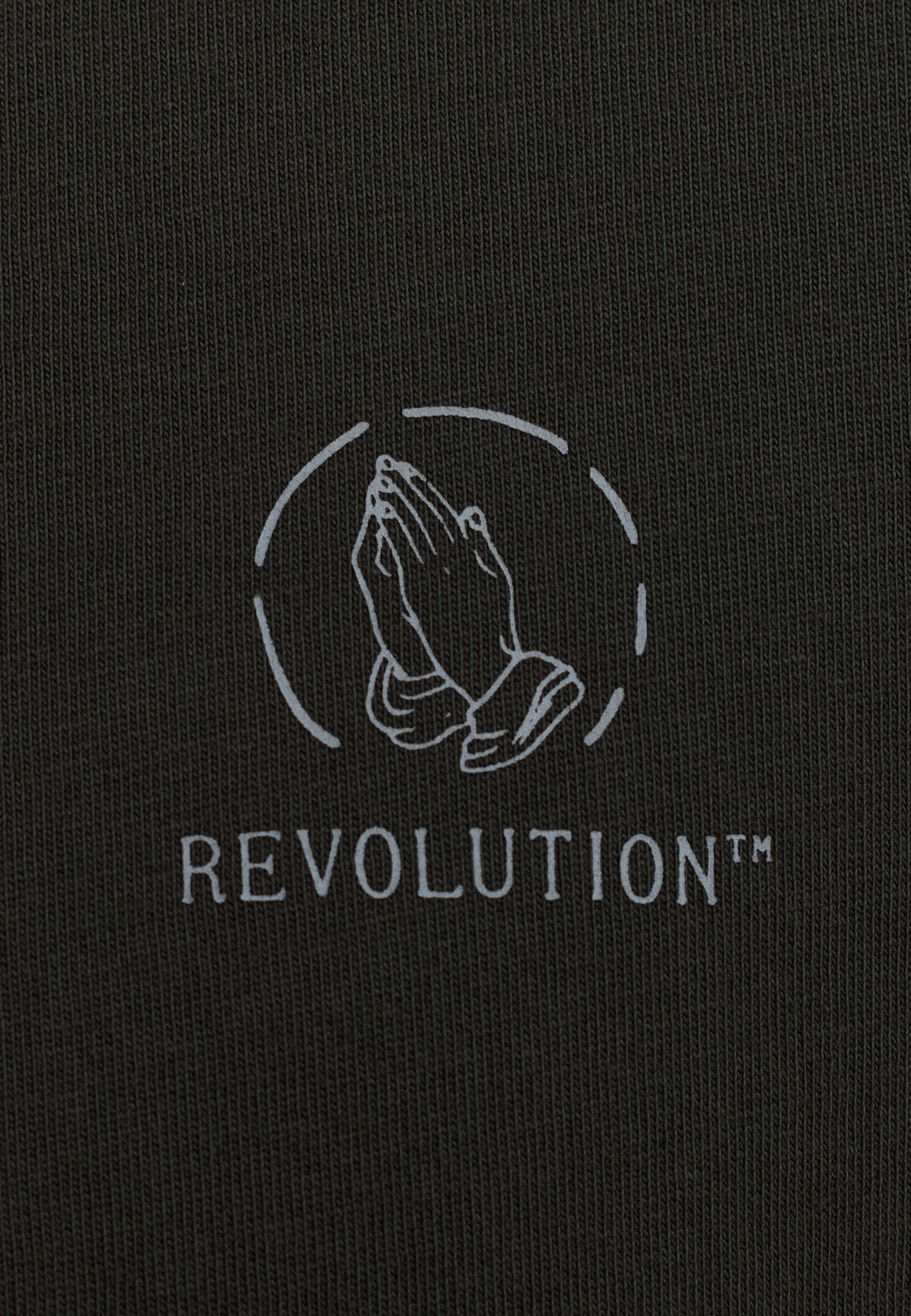 Revolution Printed T-shirt T-Shirts Black