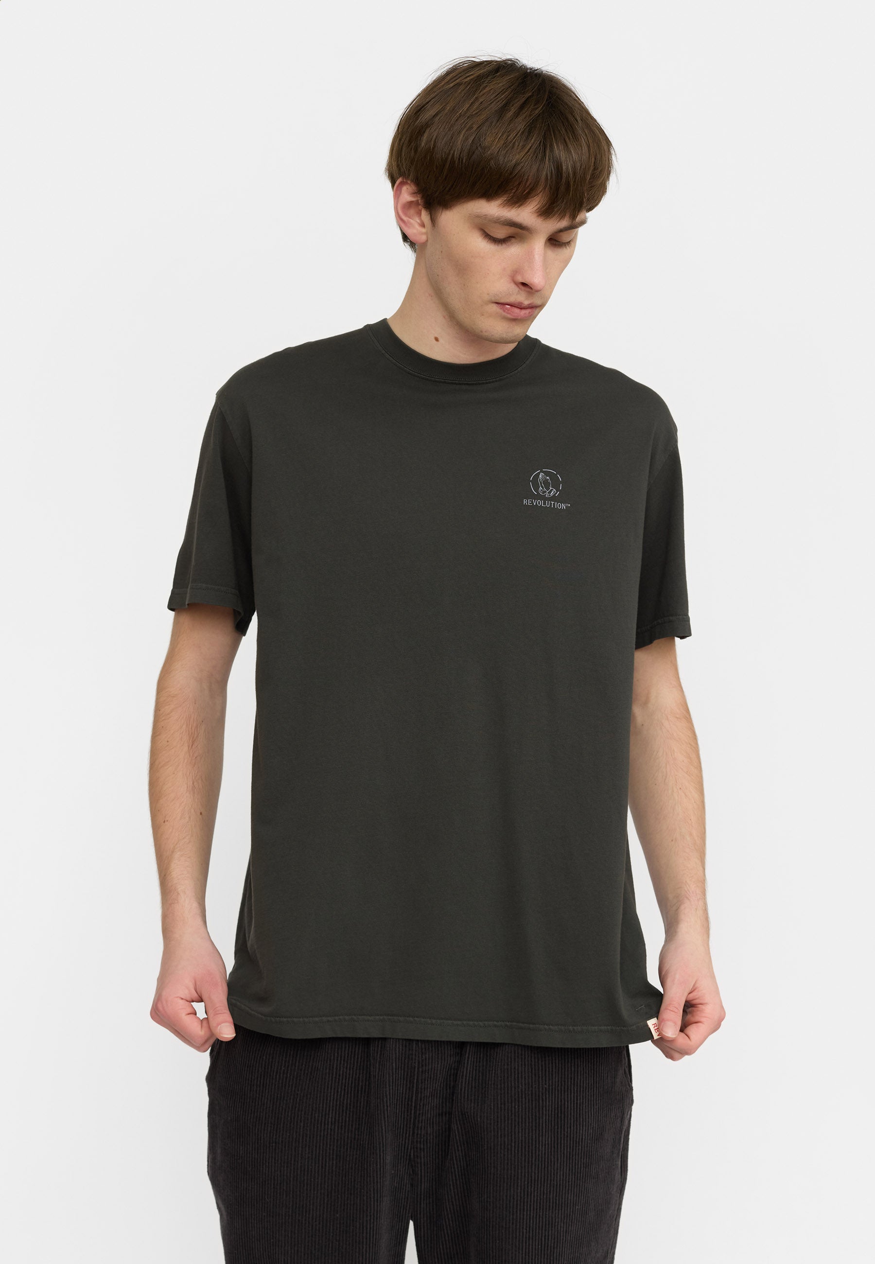 Revolution Printed T-shirt T-Shirts Black