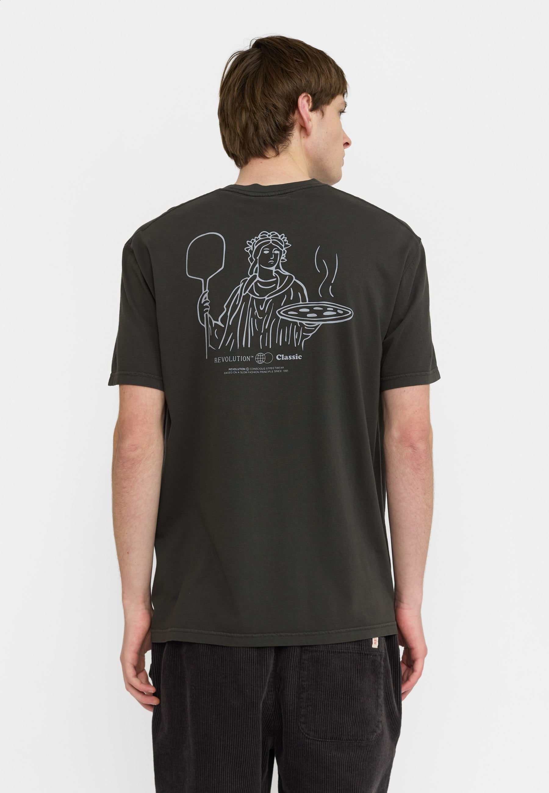 Revolution Printed T-shirt T-Shirts Black