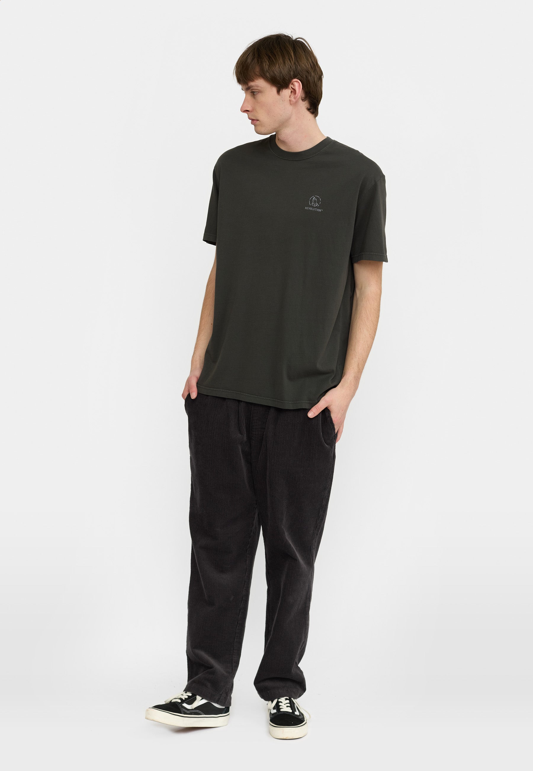 Revolution Printed T-shirt T-Shirts Black