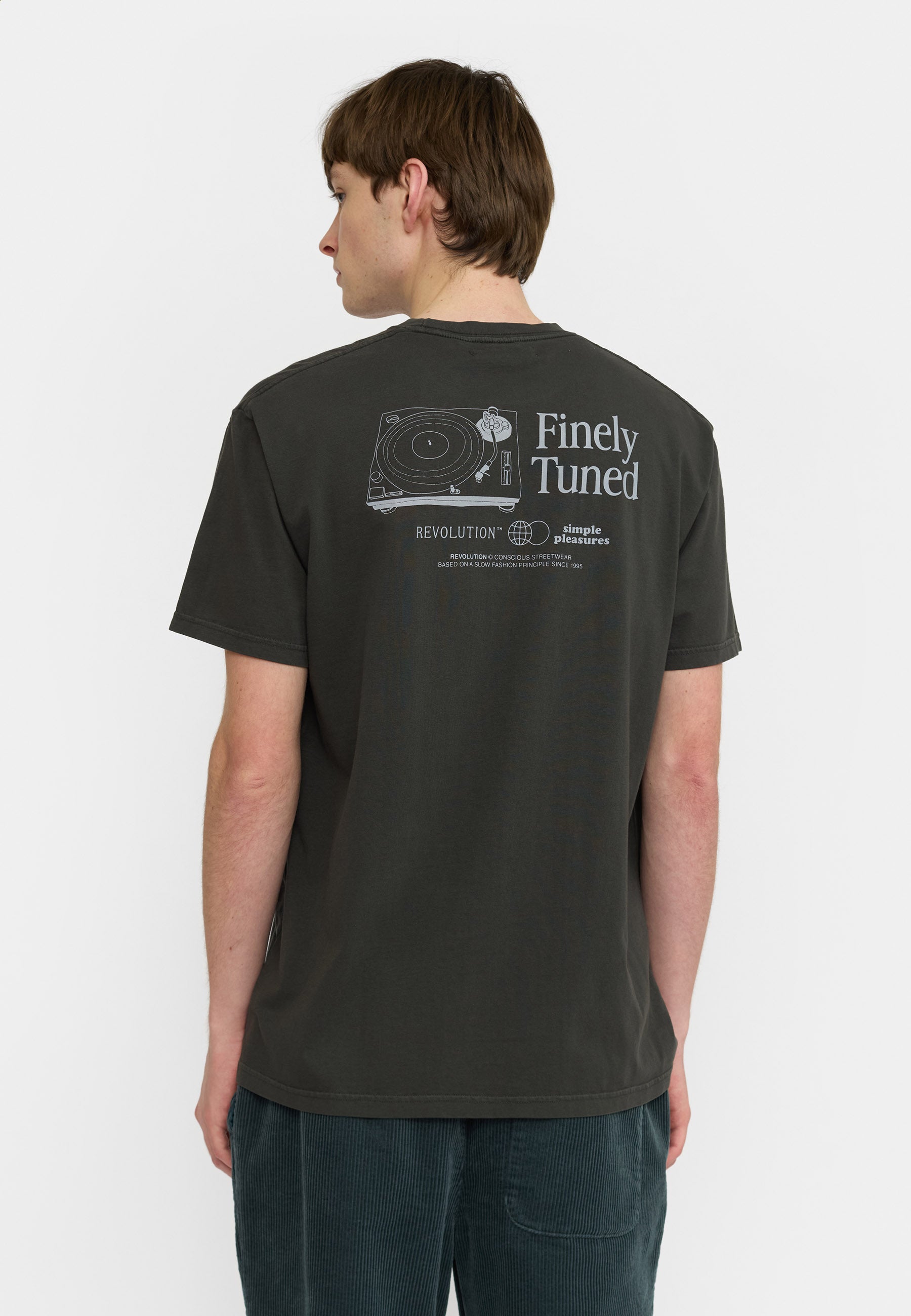 Revolution Printed T-shirt T-Shirts Black