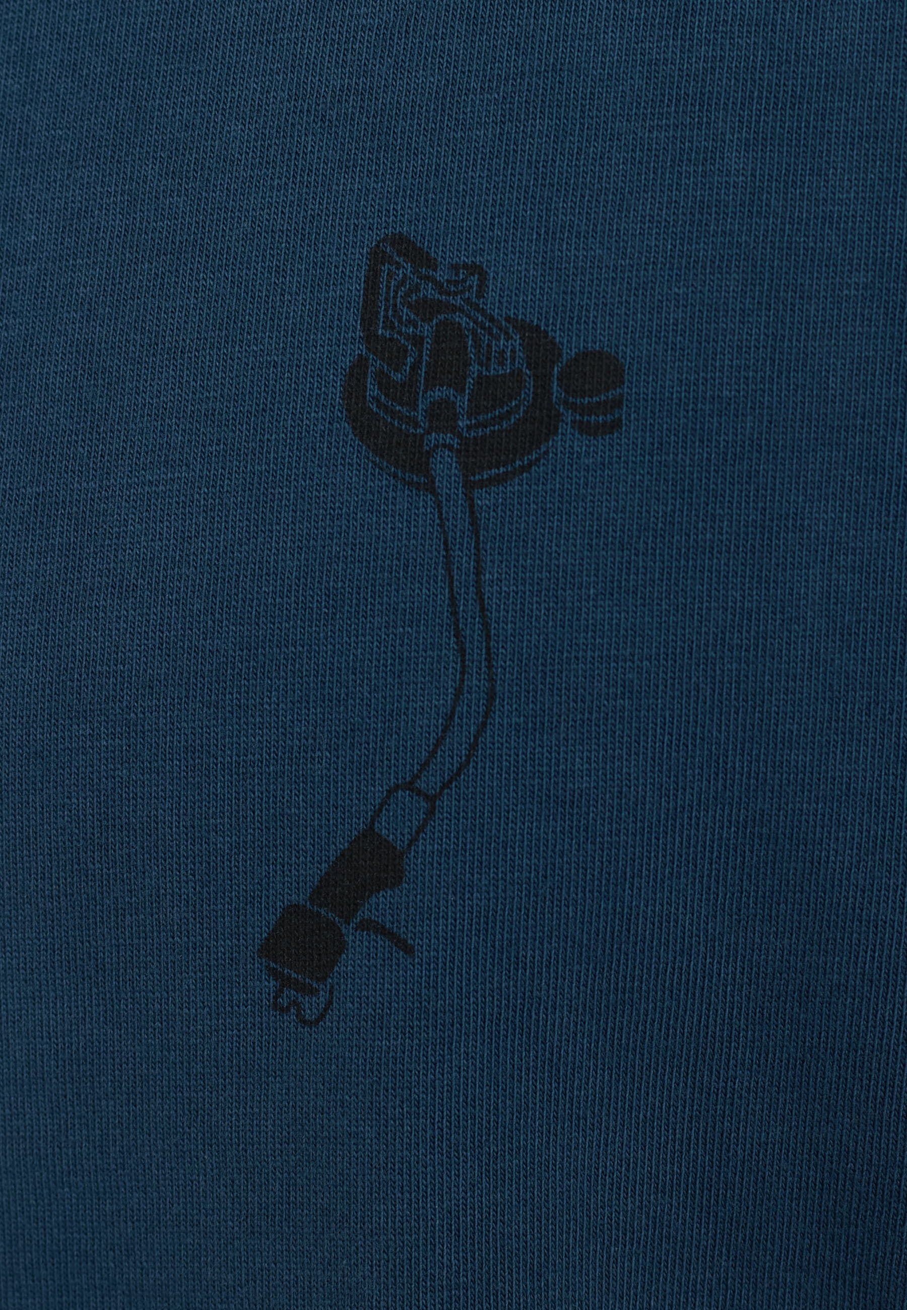 Revolution Printed T-shirt T-Shirts Darkblue