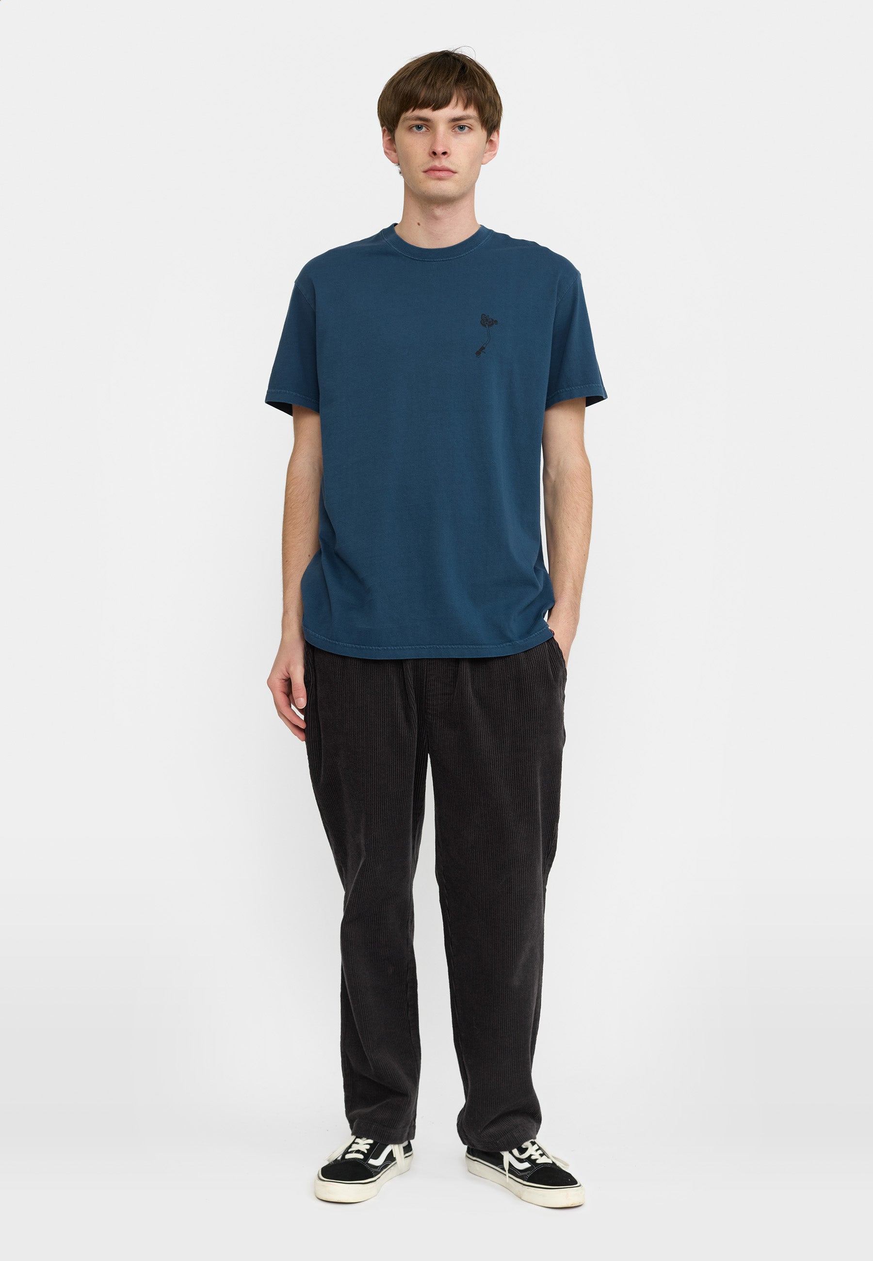 Revolution Printed T-shirt T-Shirts Darkblue