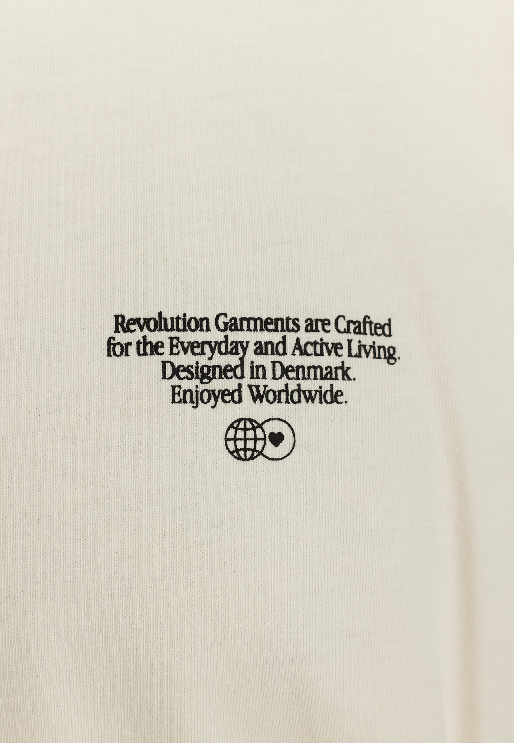 Revolution Printed T-shirt T-Shirts Offwhite