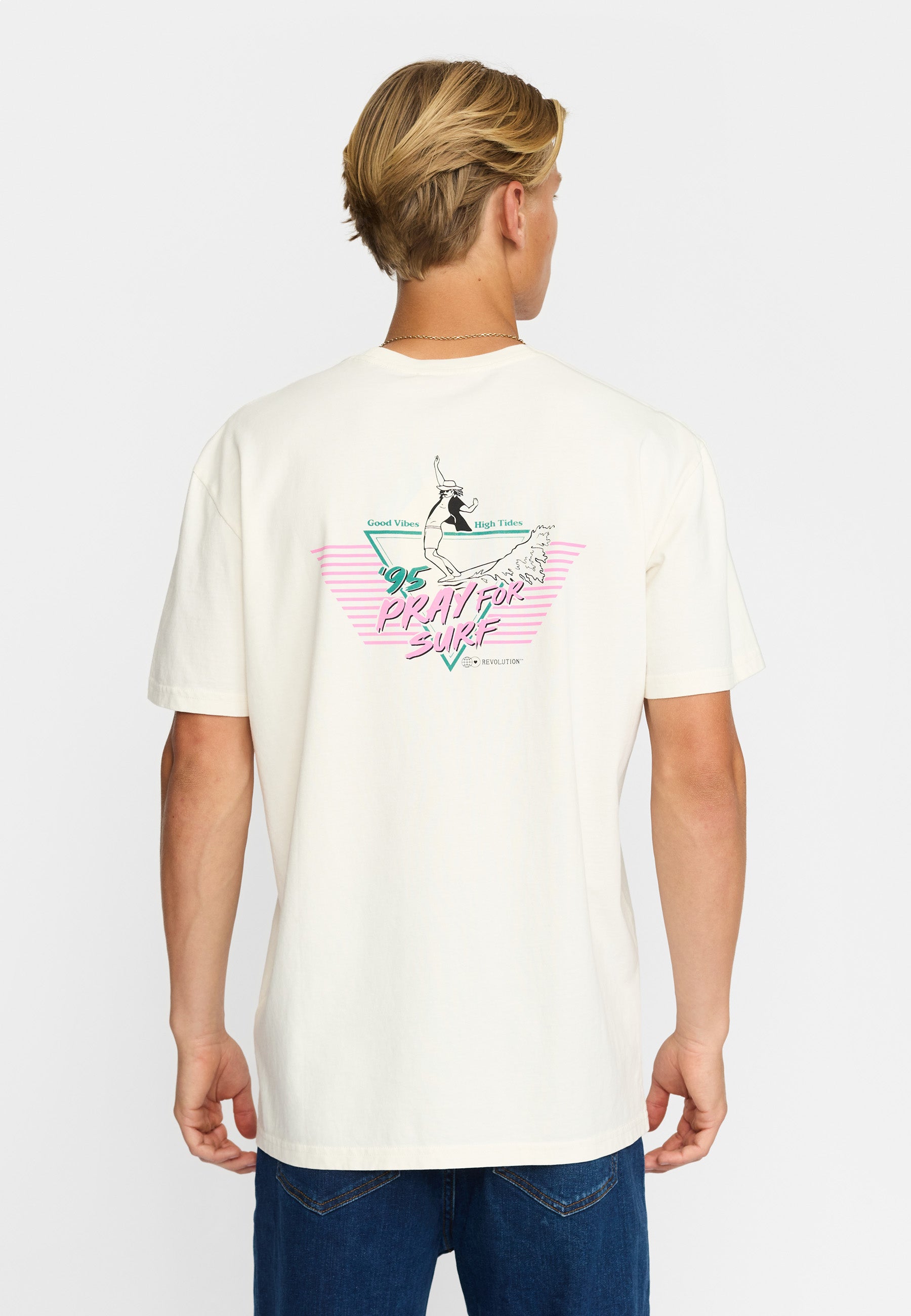 Revolution Printed T-shirt T-Shirts Offwhite