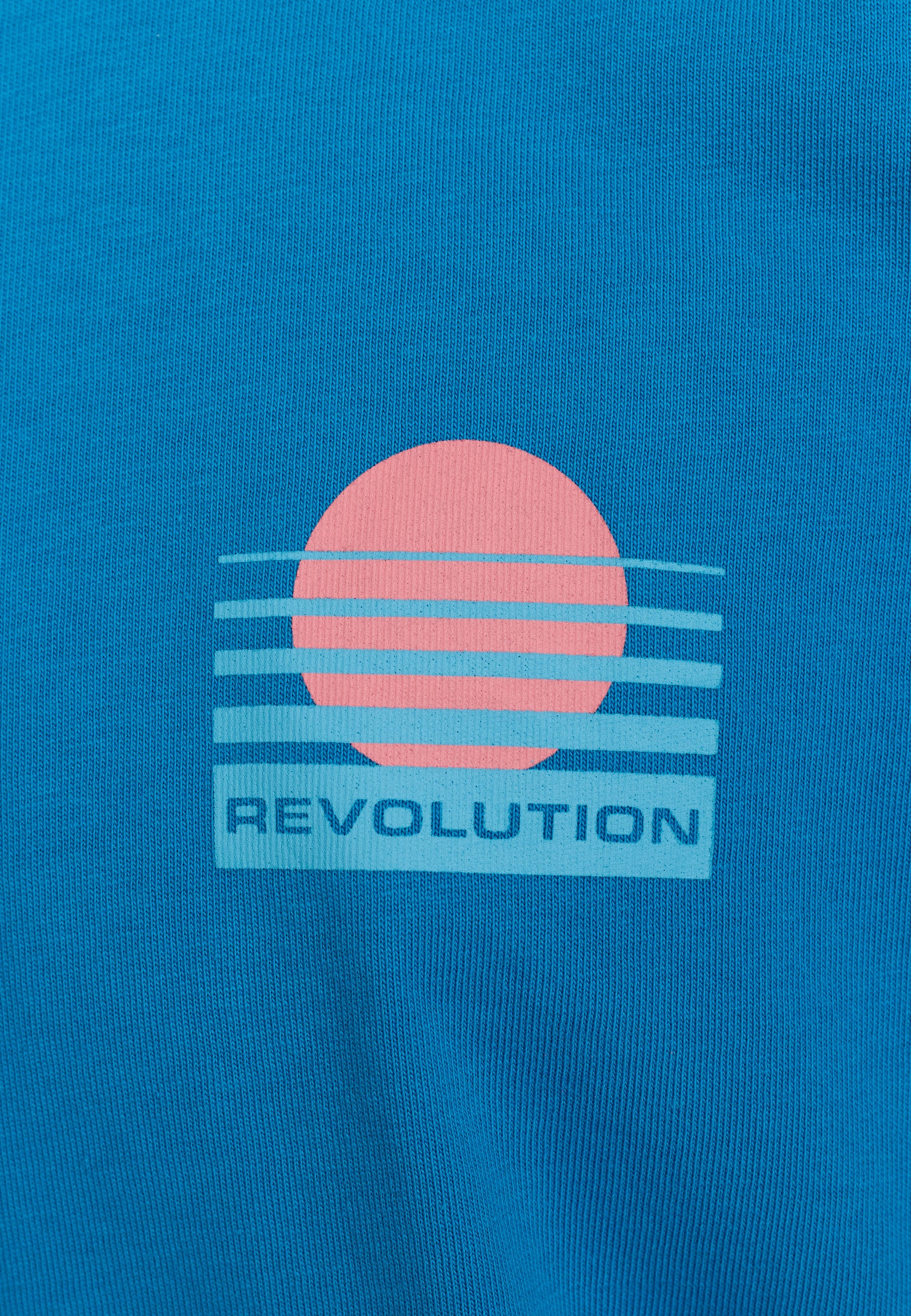 Revolution Printed T-shirt T-Shirts Blue