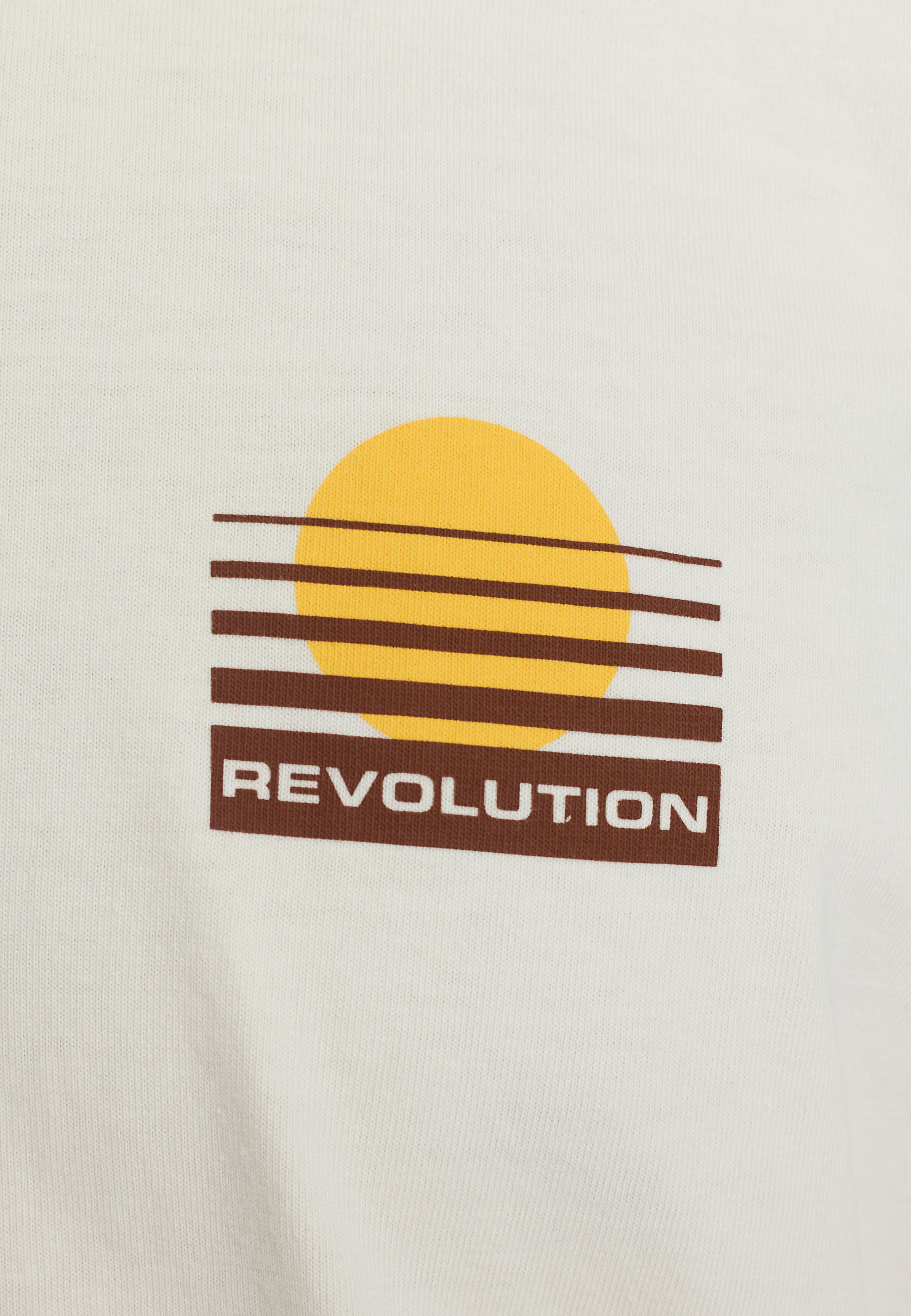 Revolution Printed T-shirt T-Shirts Offwhite