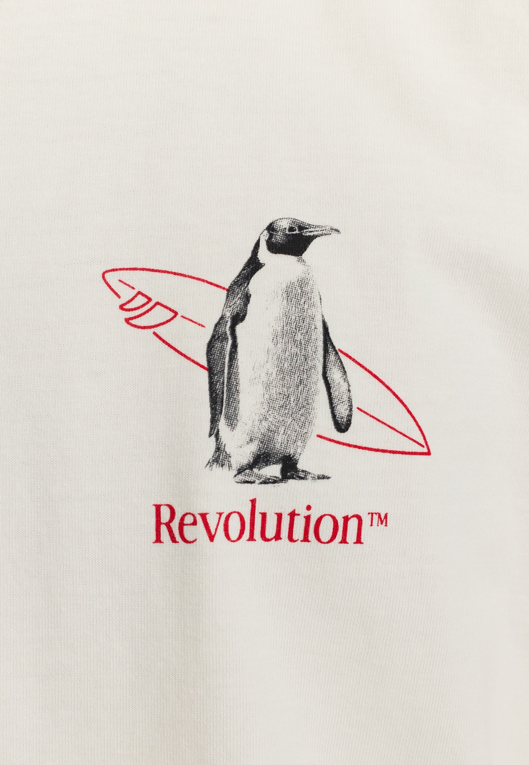 Revolution Printed T-shirt T-Shirts Offwhite