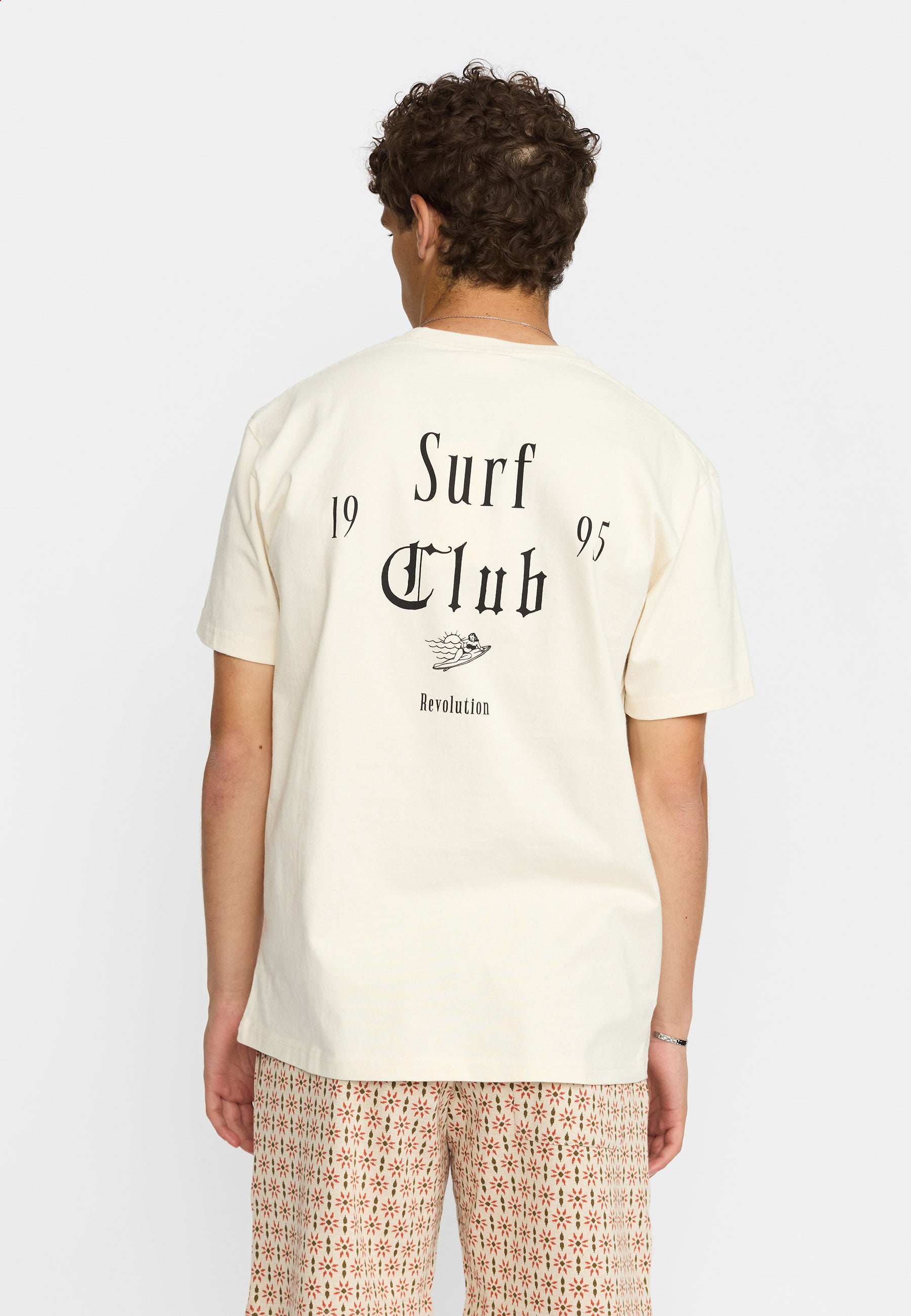 Revolution Printed T-shirt T-Shirts Offwhite