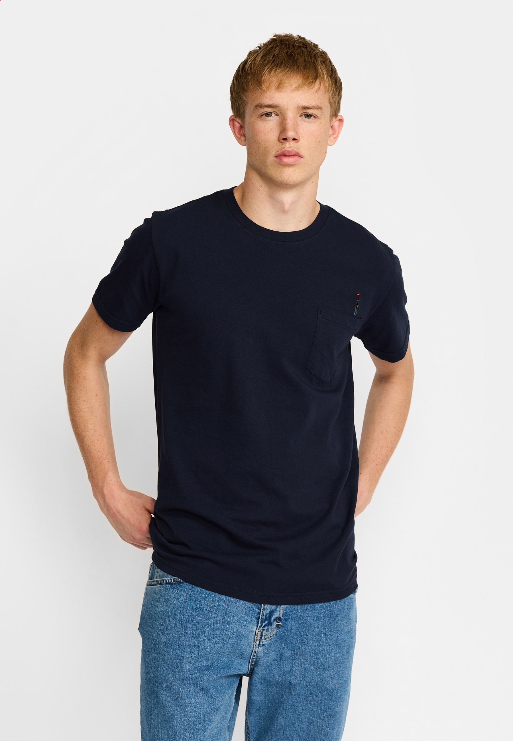 Revolution Printed T-shirt T-Shirts Navy