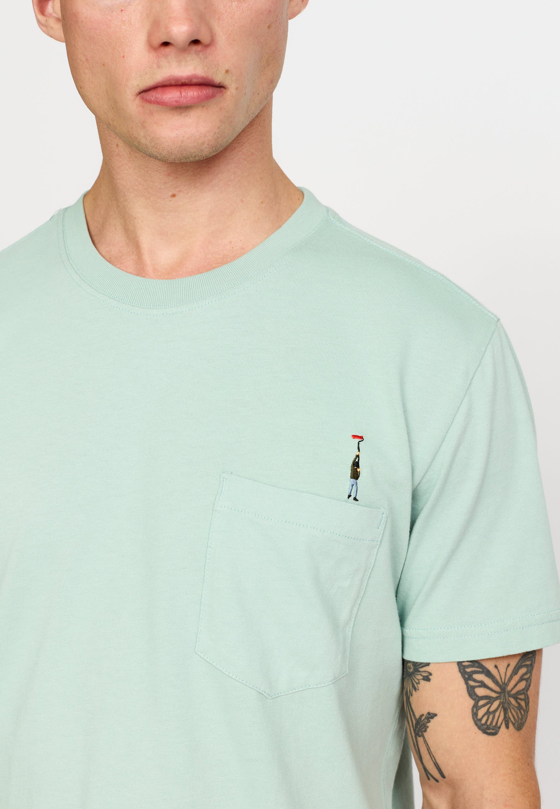 Revolution Printed T-shirt T-Shirts Turquoise