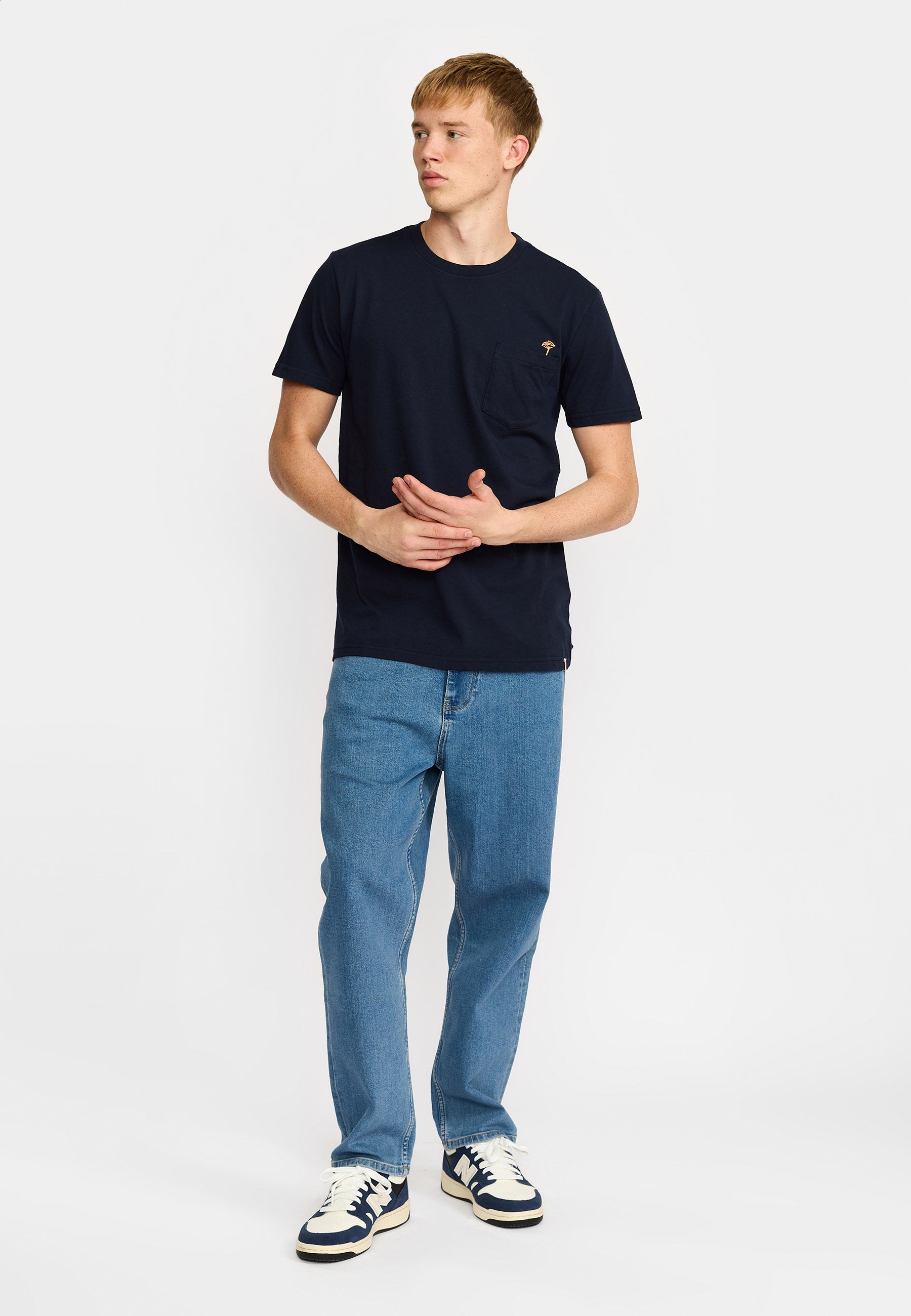 Revolution Printed T-shirt T-Shirts Navy