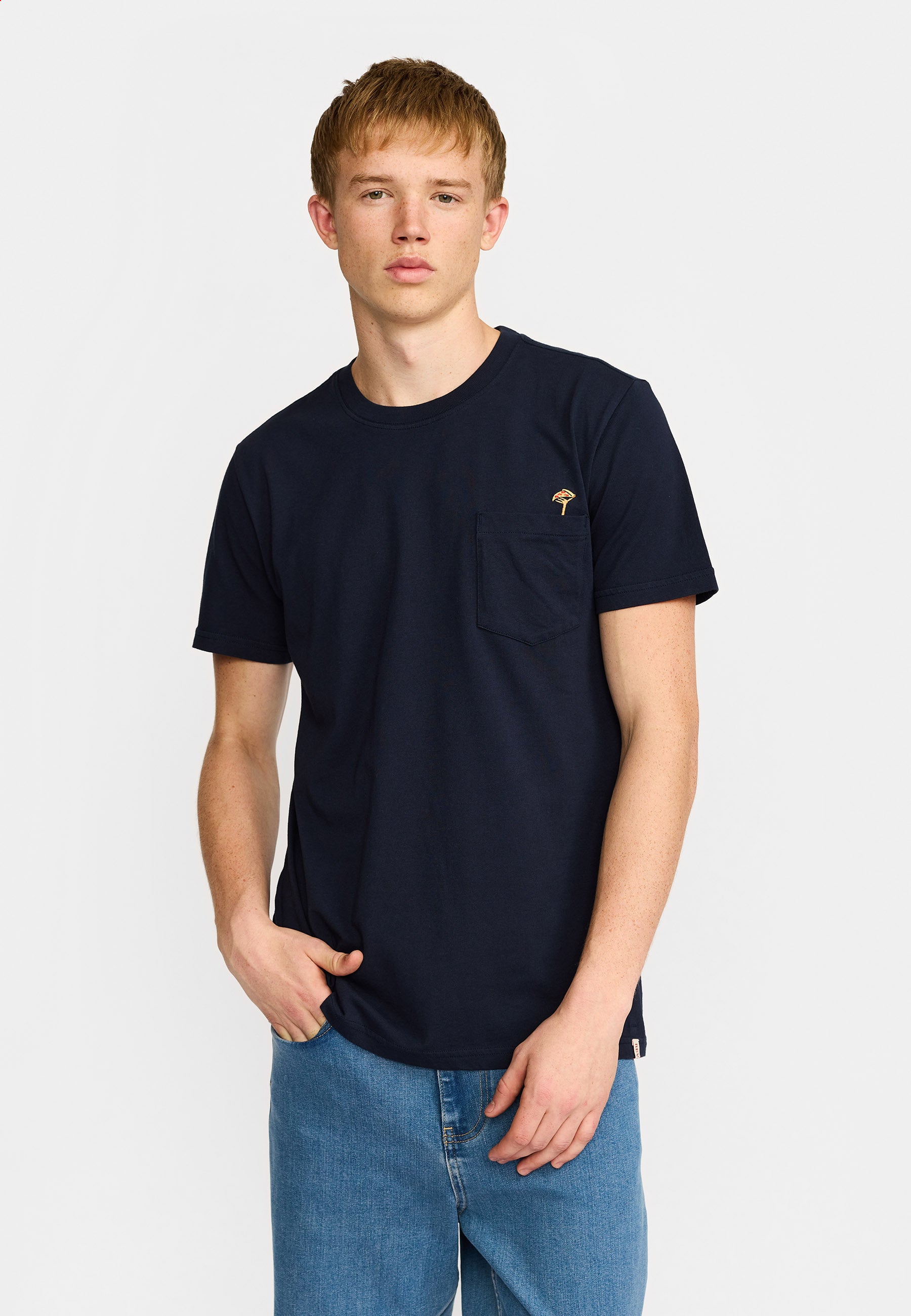 Revolution Printed T-shirt T-Shirts Navy