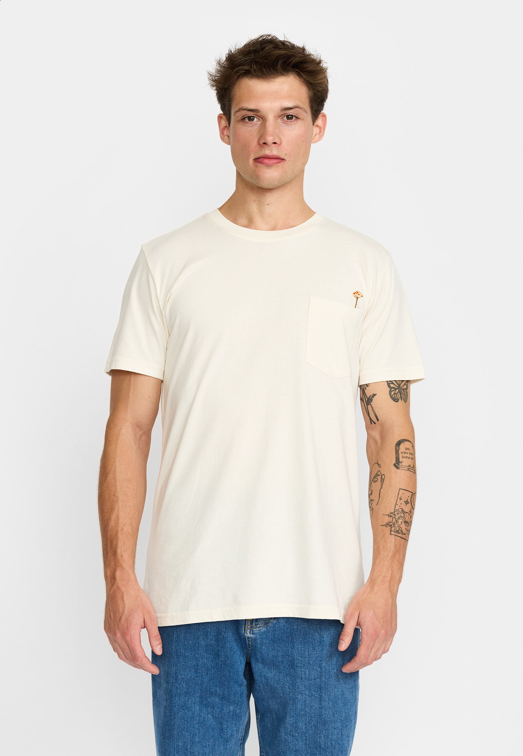 Revolution Printed T-shirt T-Shirts Offwhite