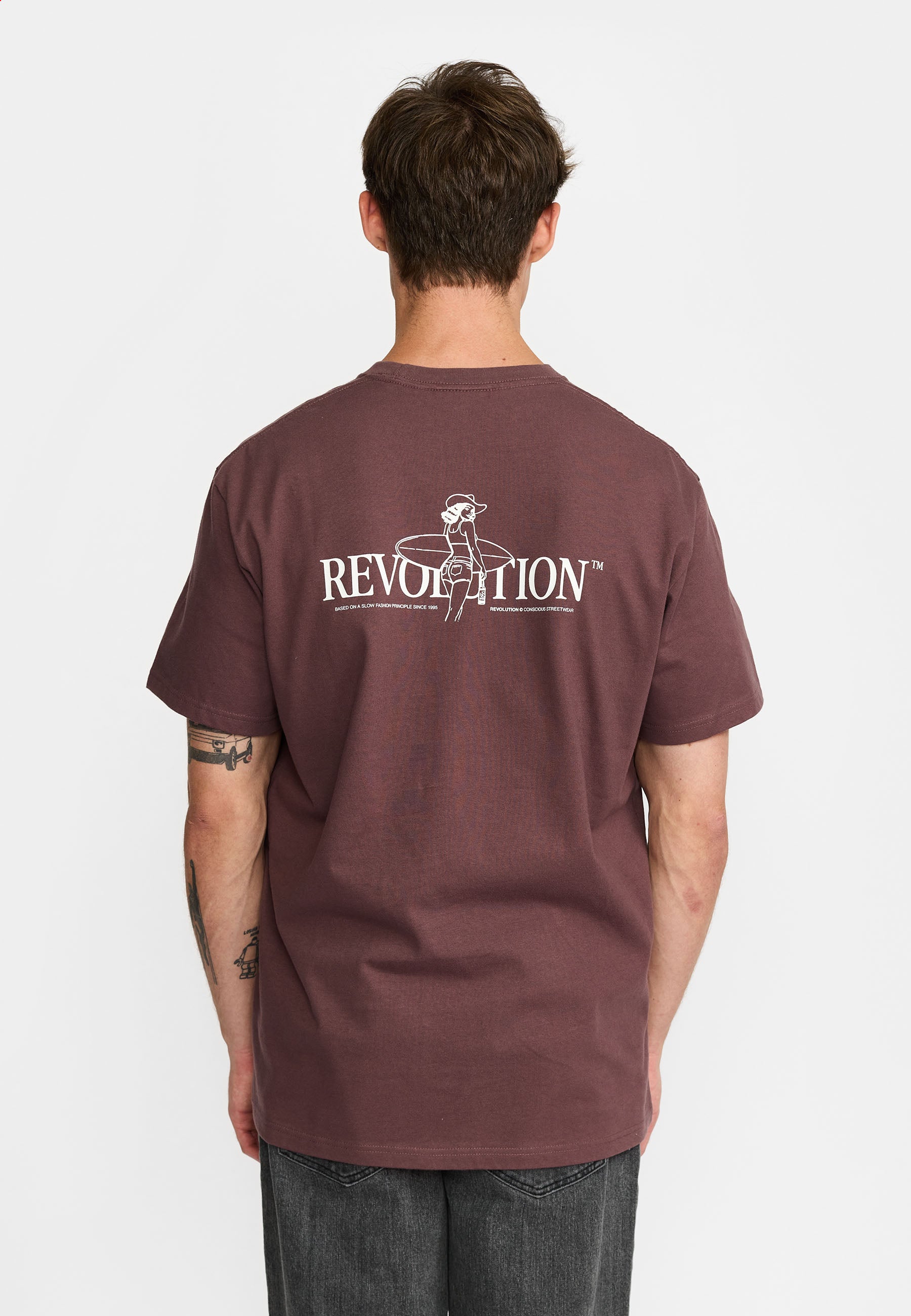 Revolution Printed T-shirt T-Shirts Dustpurple