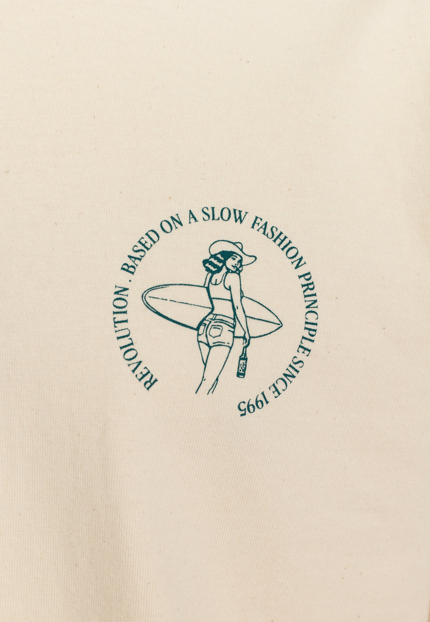 Revolution Printed T-shirt T-Shirts Offwhite