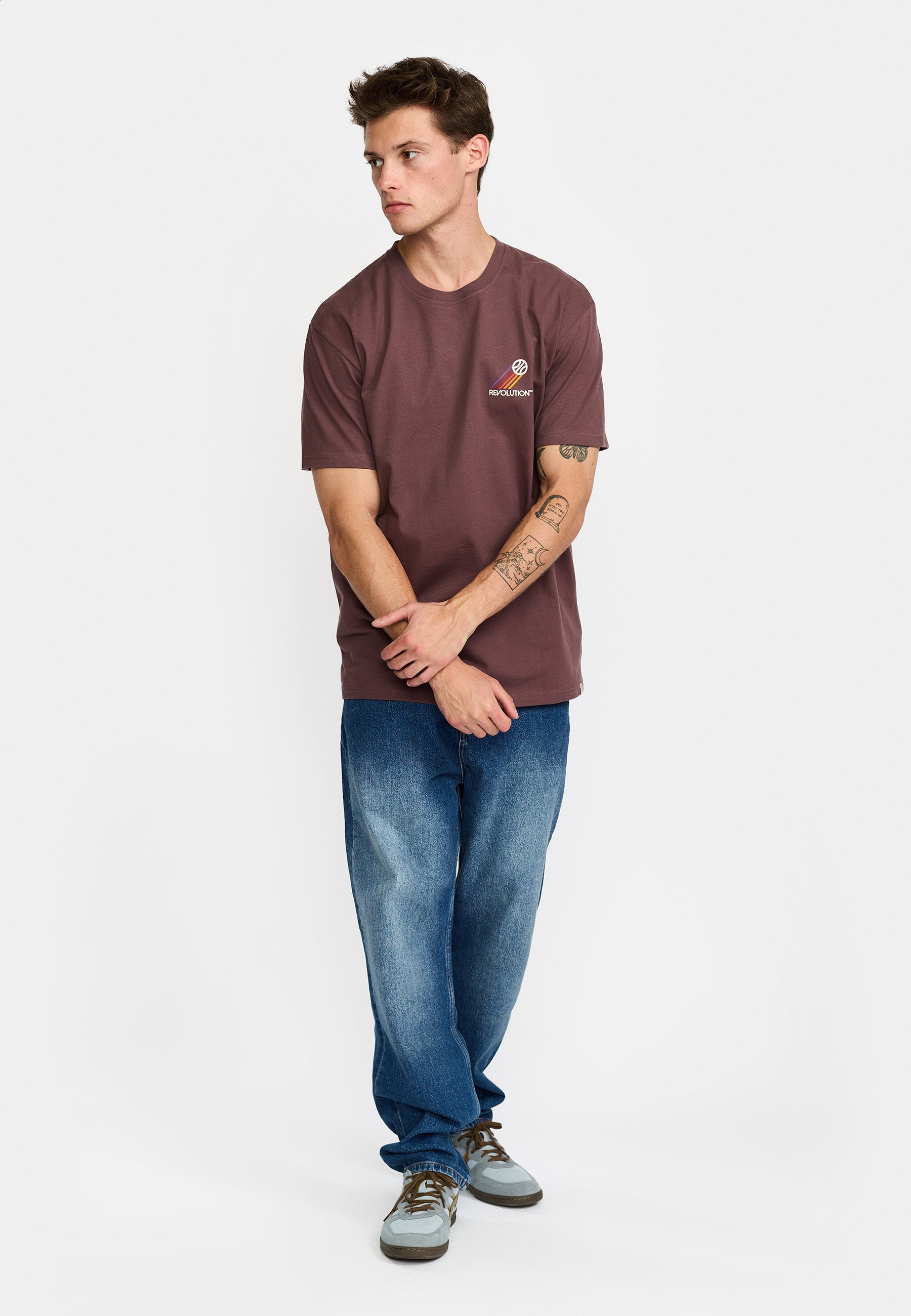 Revolution Printed T-shirt T-Shirts Dustpurple