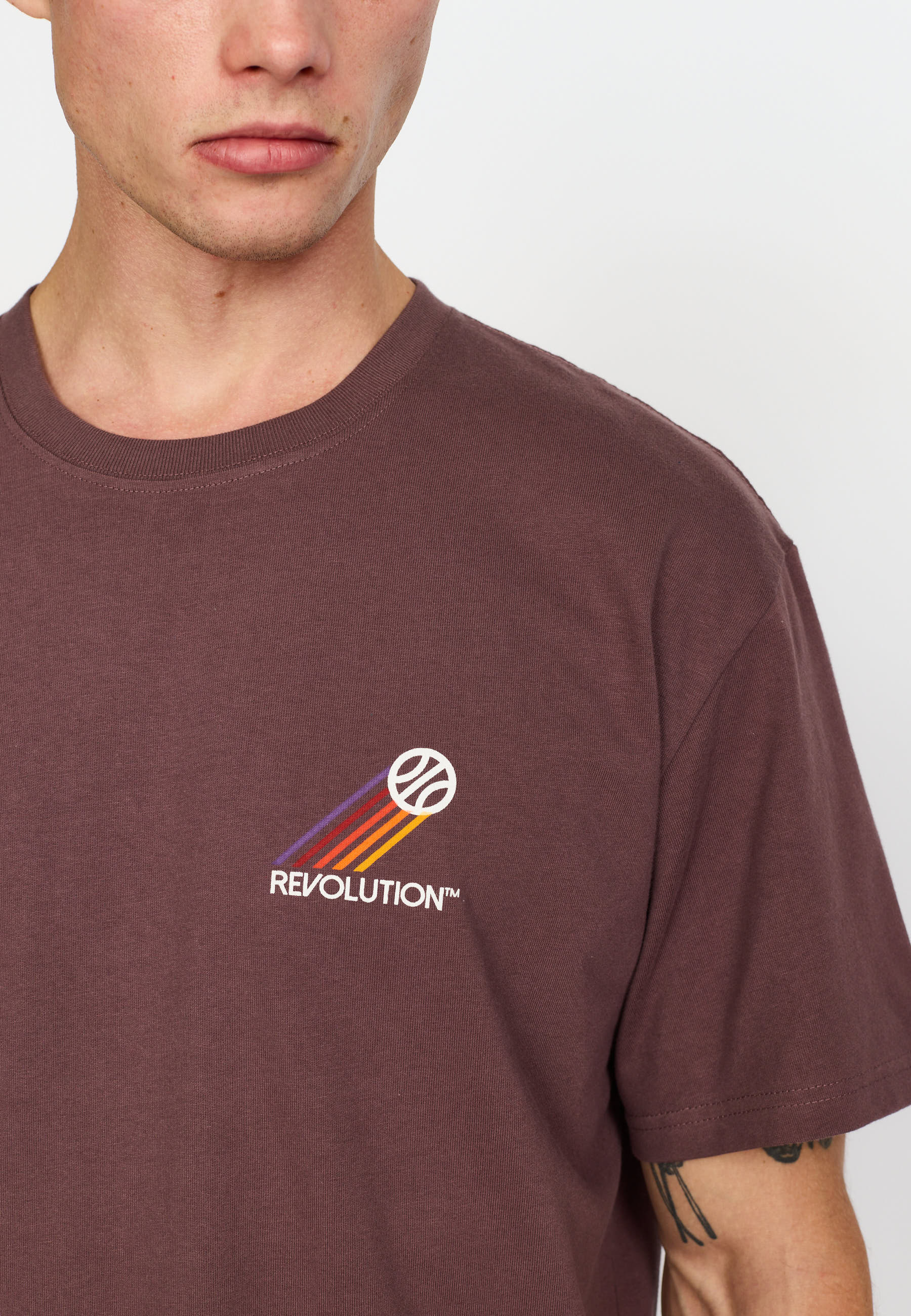 Revolution Printed T-shirt T-Shirts Dustpurple