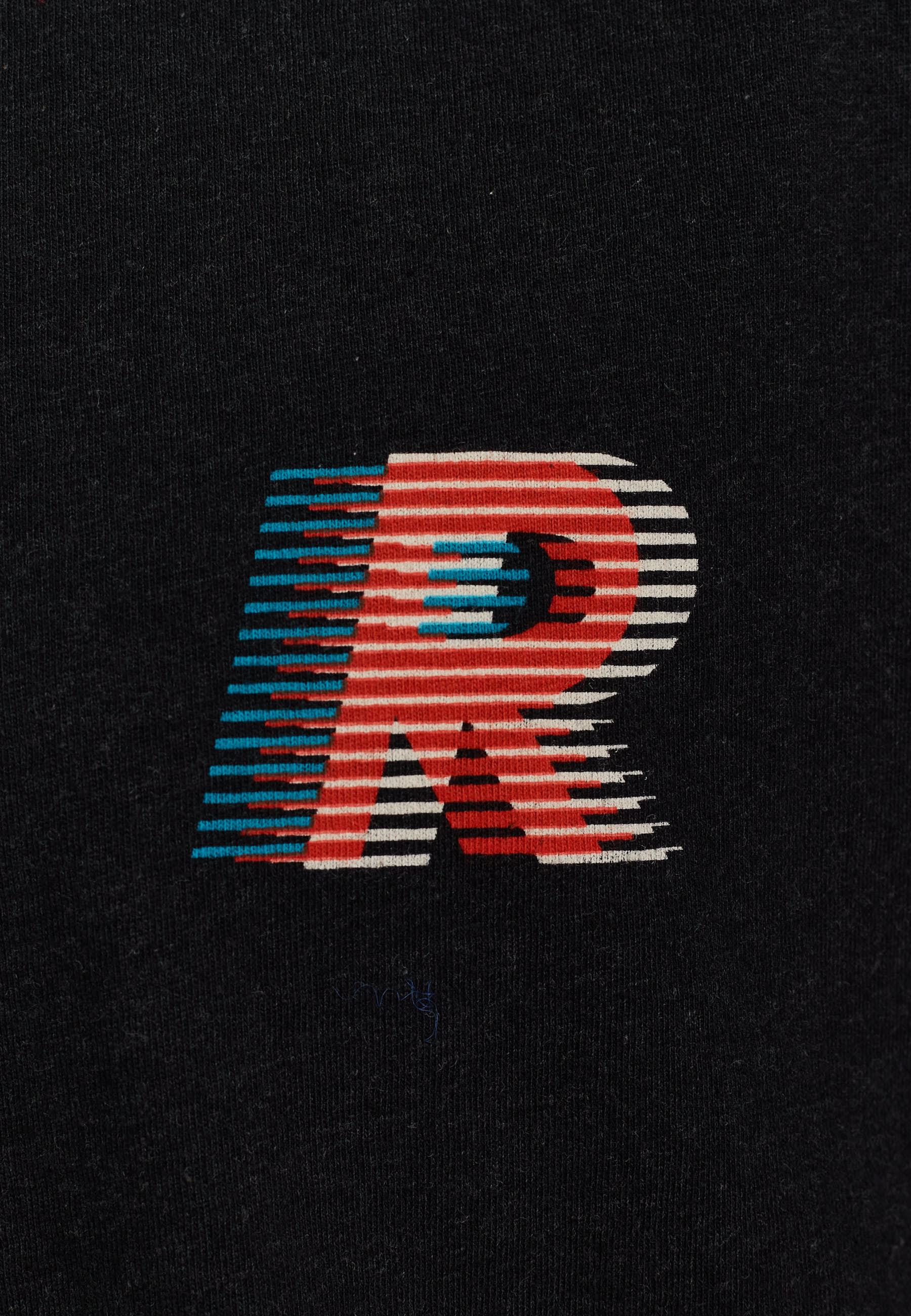 Revolution Printed T-shirt T-Shirts Black-melange