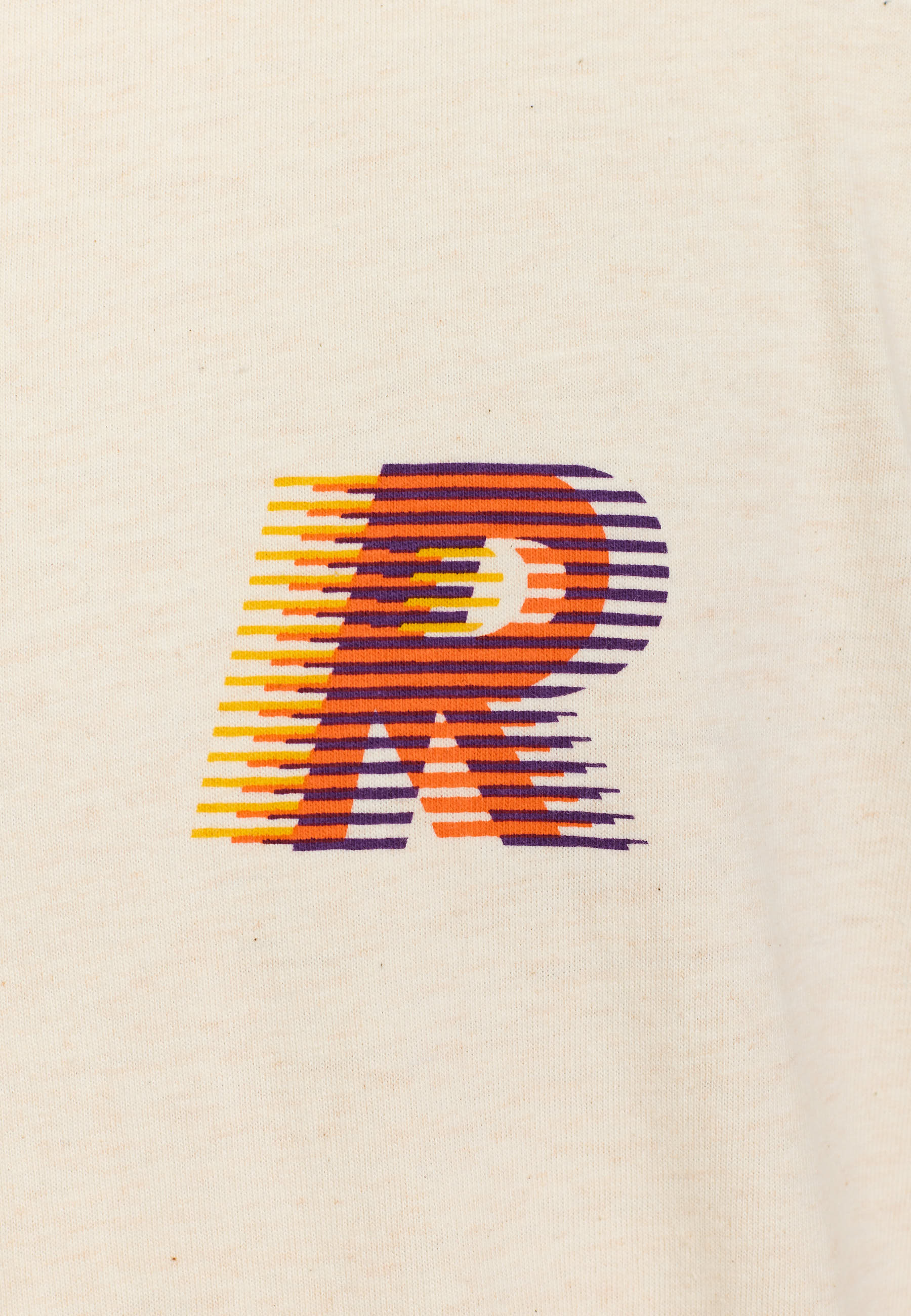Revolution Printed T-shirt T-Shirts Offwhite-melange