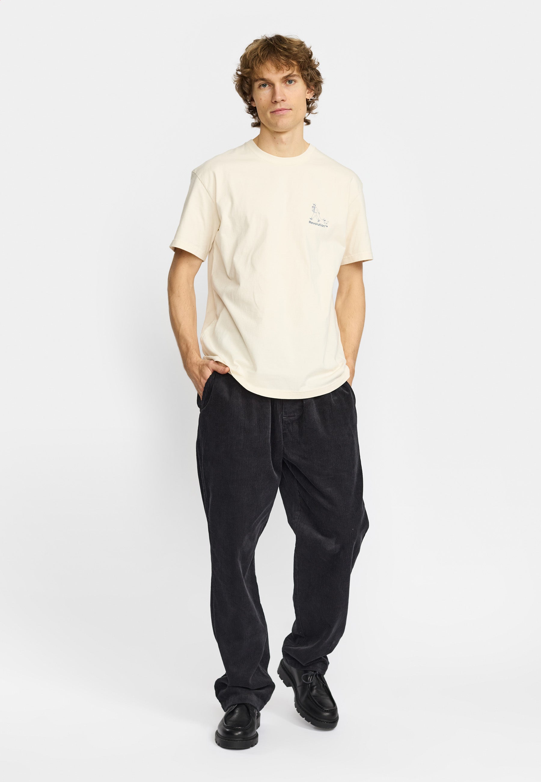 Revolution Printed T-shirt T-Shirts Offwhite