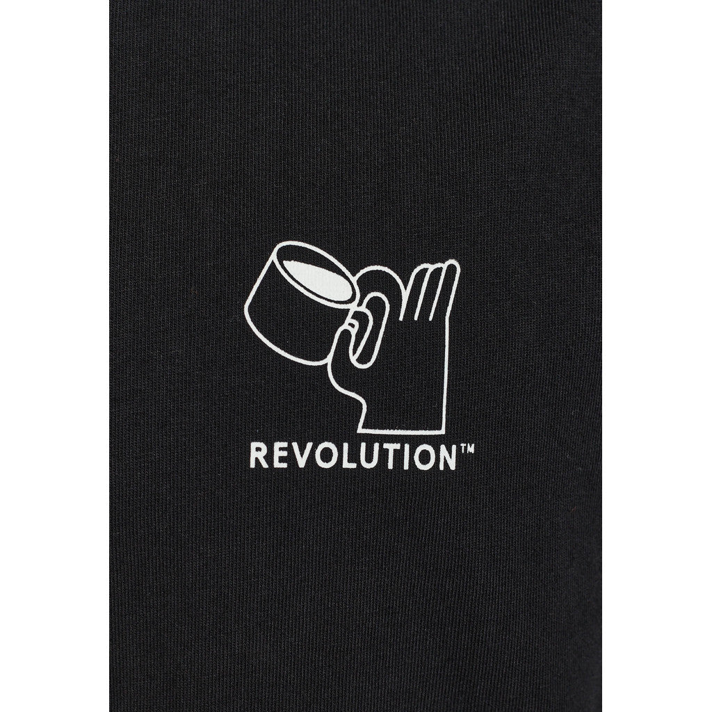 Revolution Printed T-shirt T-Shirts Black