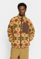 Revolution Printed Teddy Jacket Fleece Lightbrown