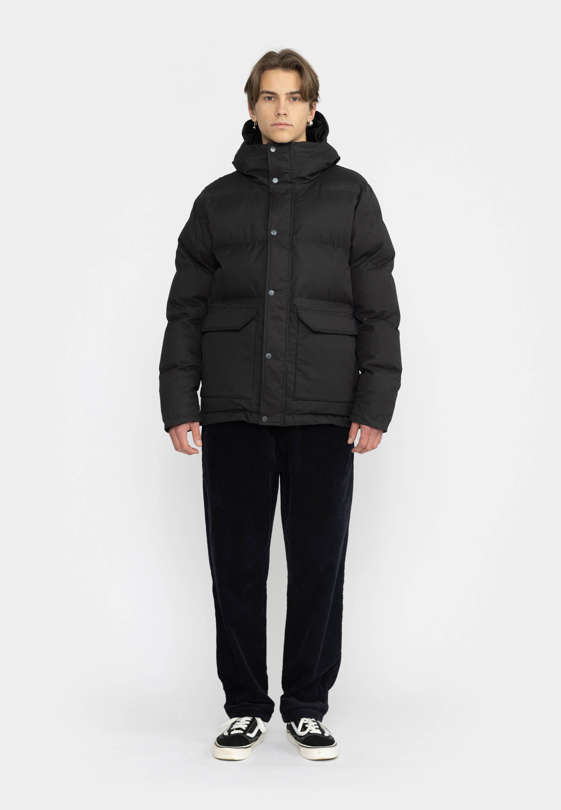 Revolution Puffer Jacket Winter Outerwear Black
