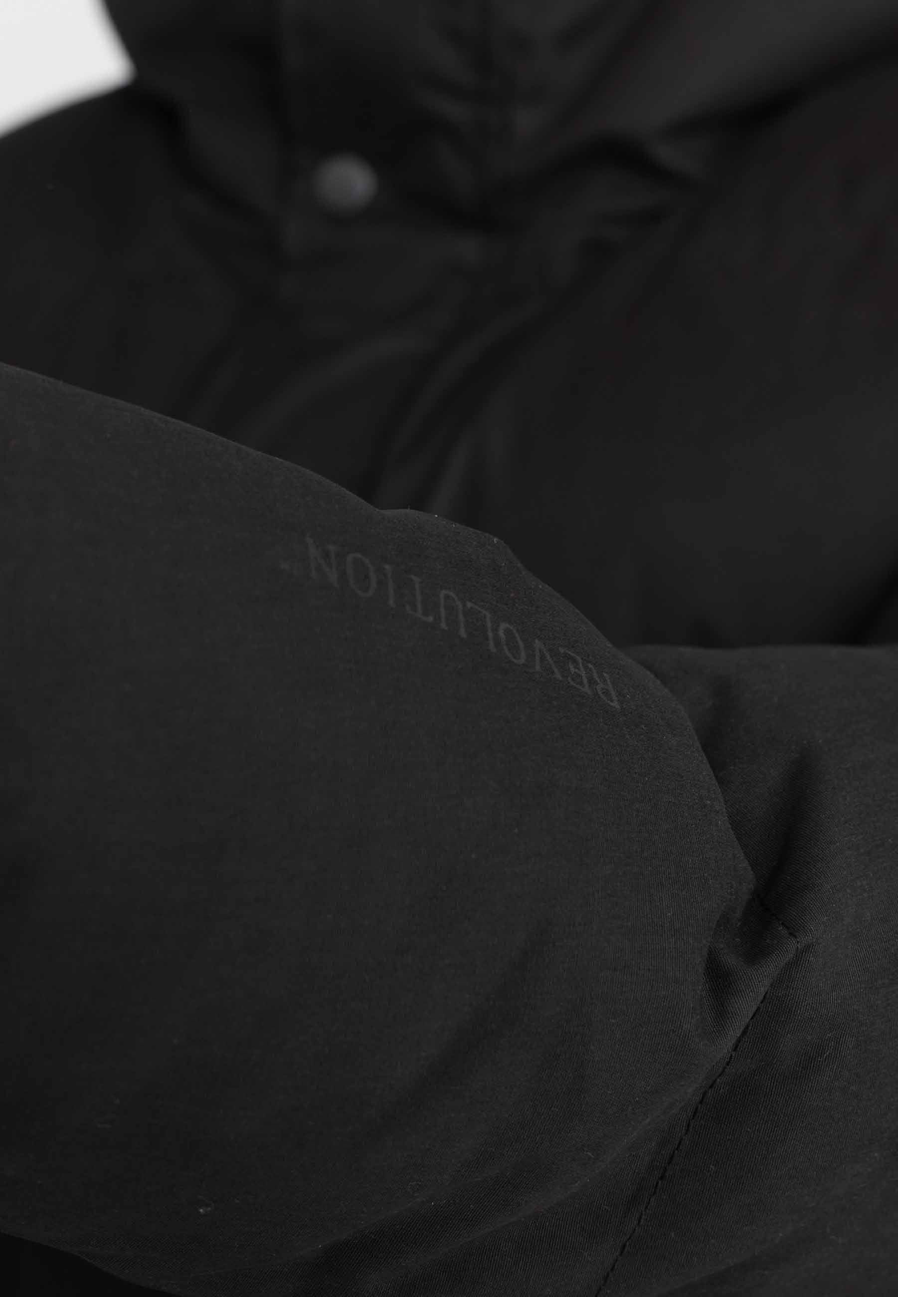 Revolution Puffer Jacket Winter Outerwear Black