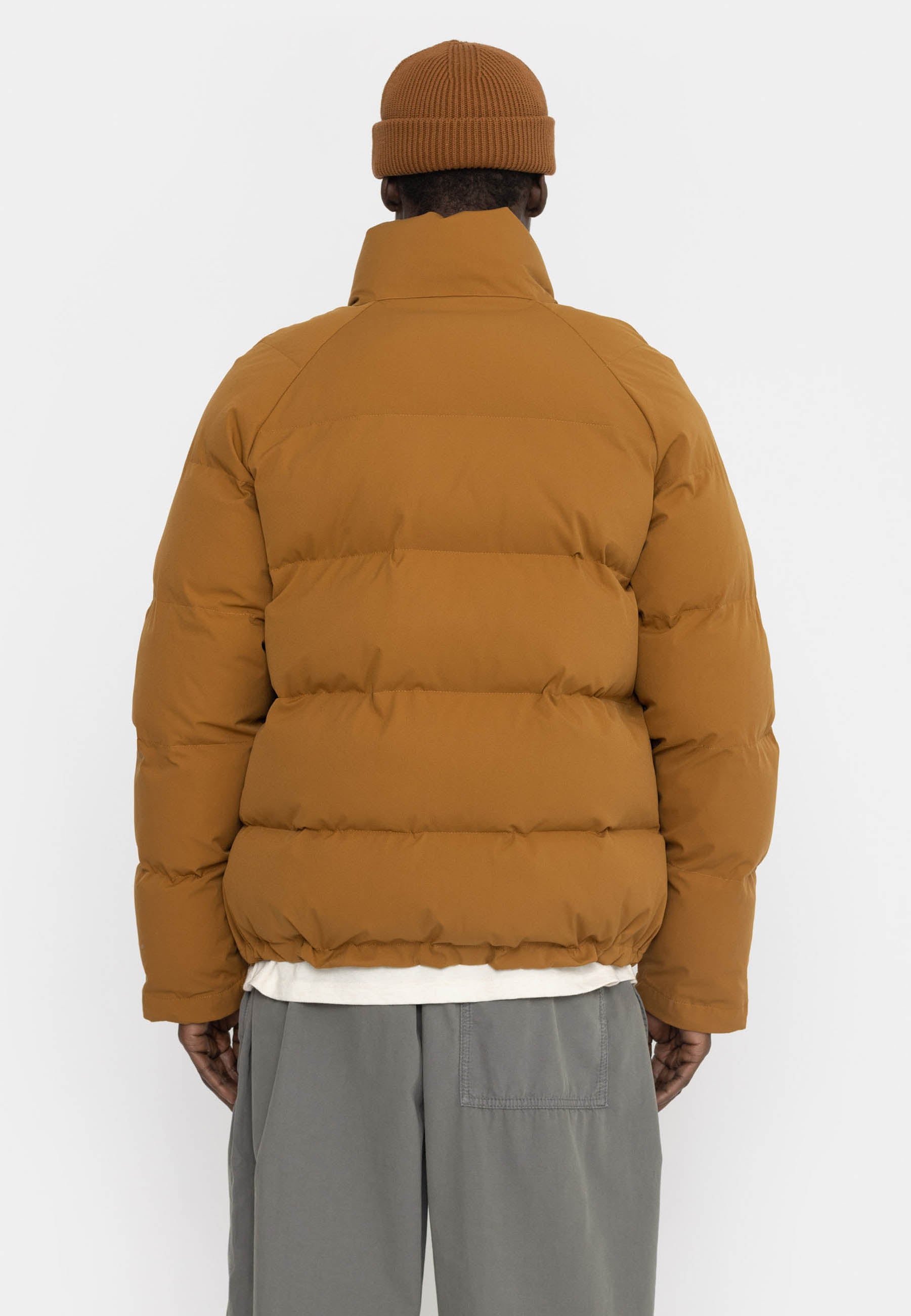 Revolution Raglan Puffer Winter Outerwear Lightbrown