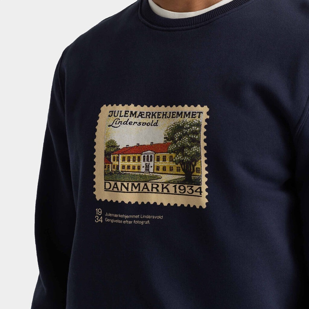Revolution Regular Crewneck Sweatshirts Navy