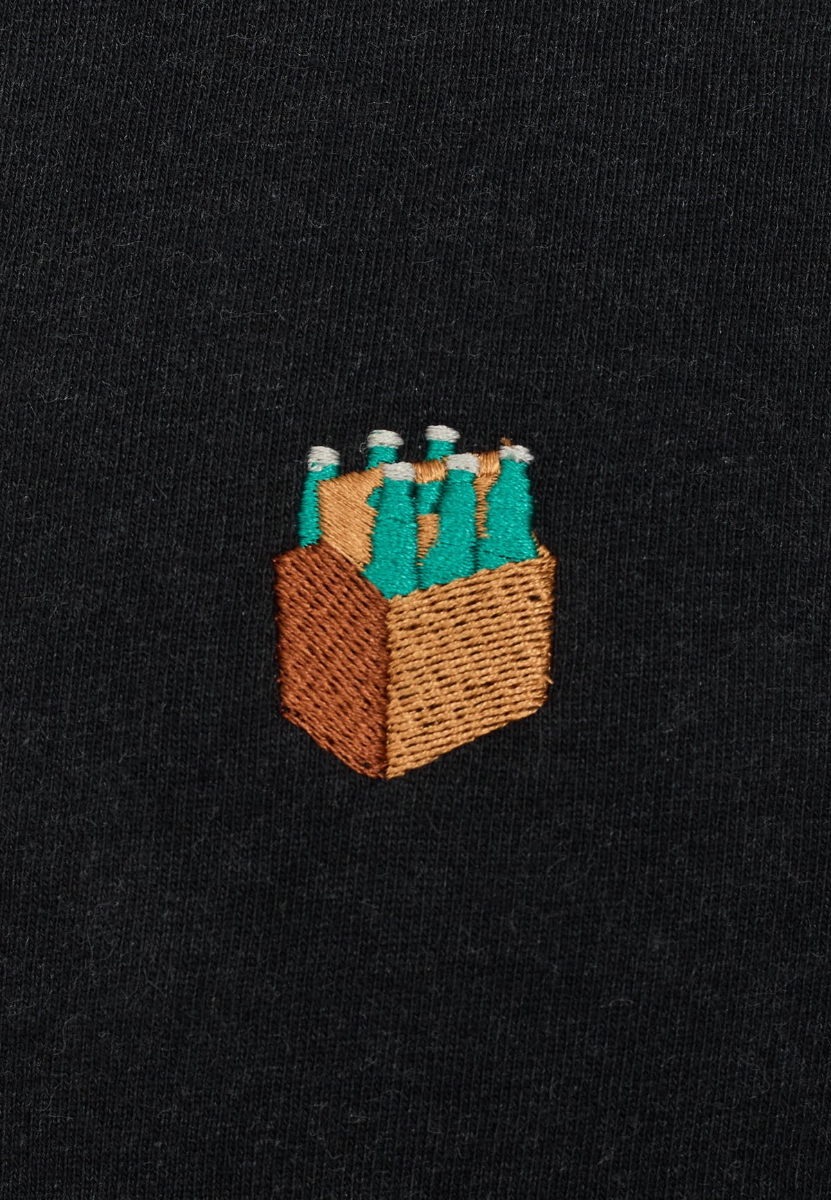 Revolution Regular Crewneck Sweatshirts Black-melange