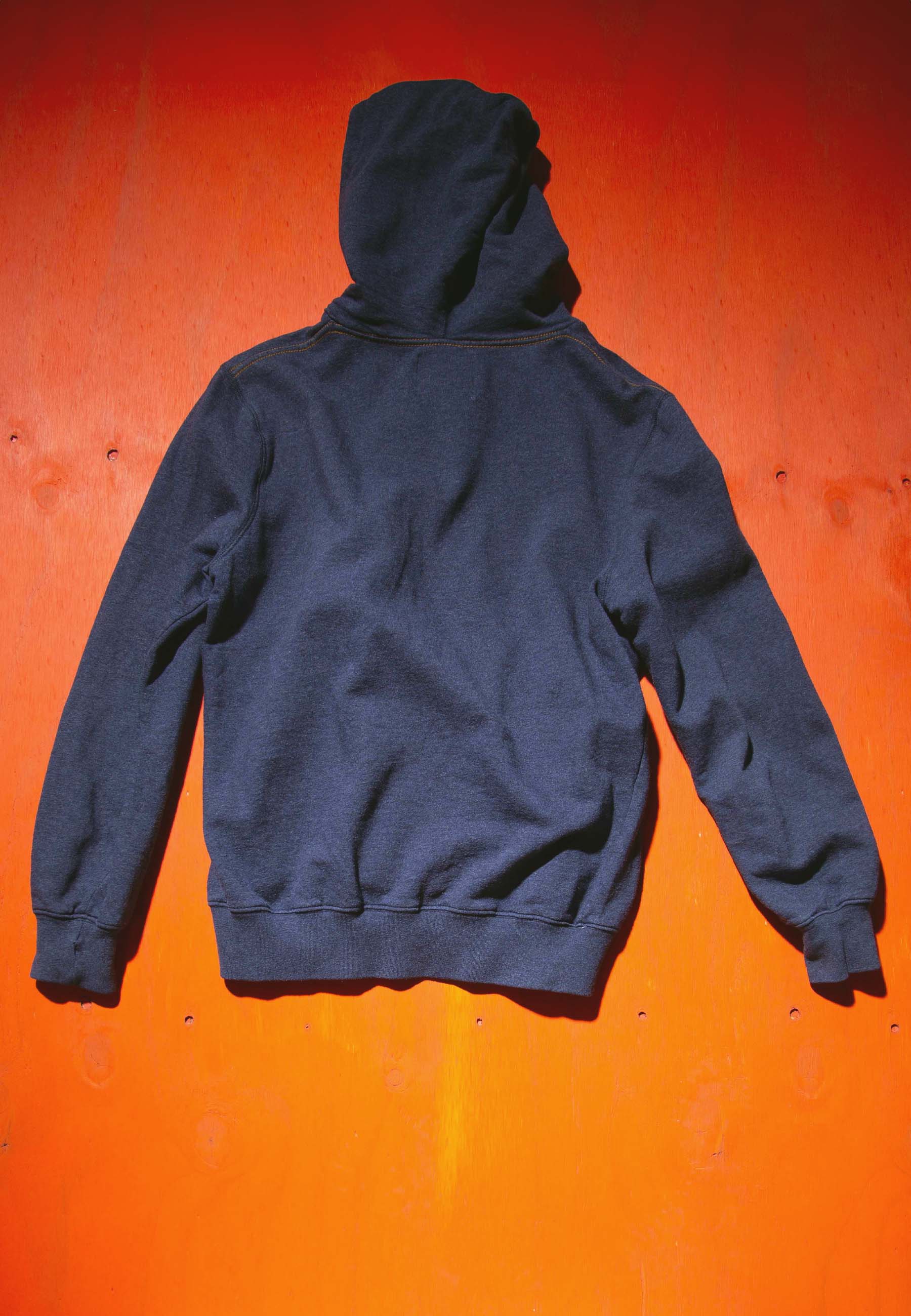 Revolution Regular Hoodie Vintaged Navy-melange