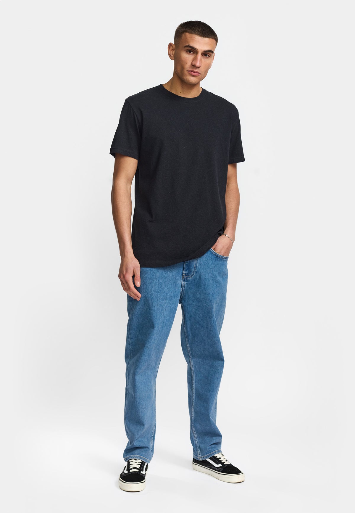 Revolution Regular T-shirt T-Shirts Black-melange