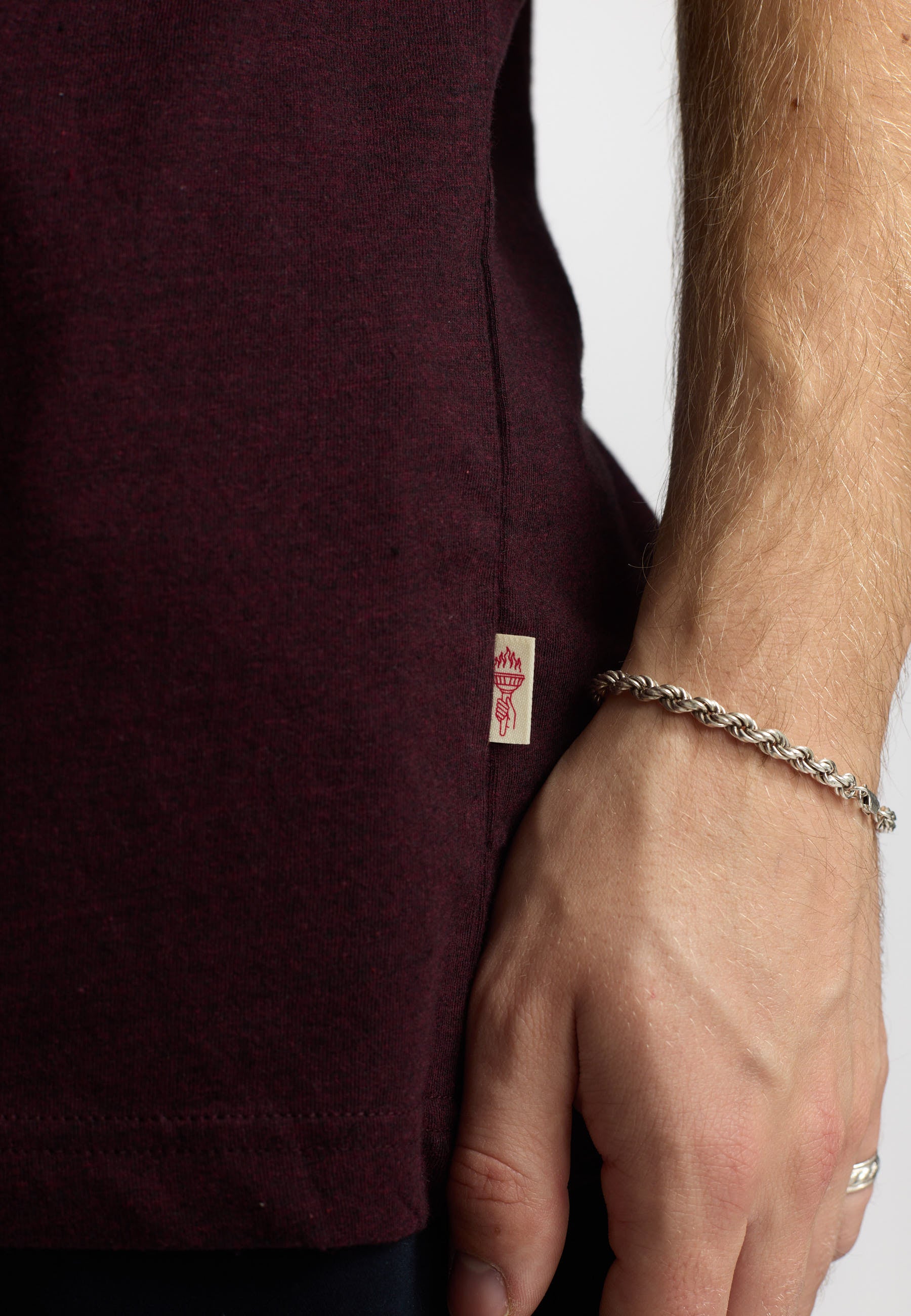 Revolution Regular T-shirt T-Shirts Burgundy