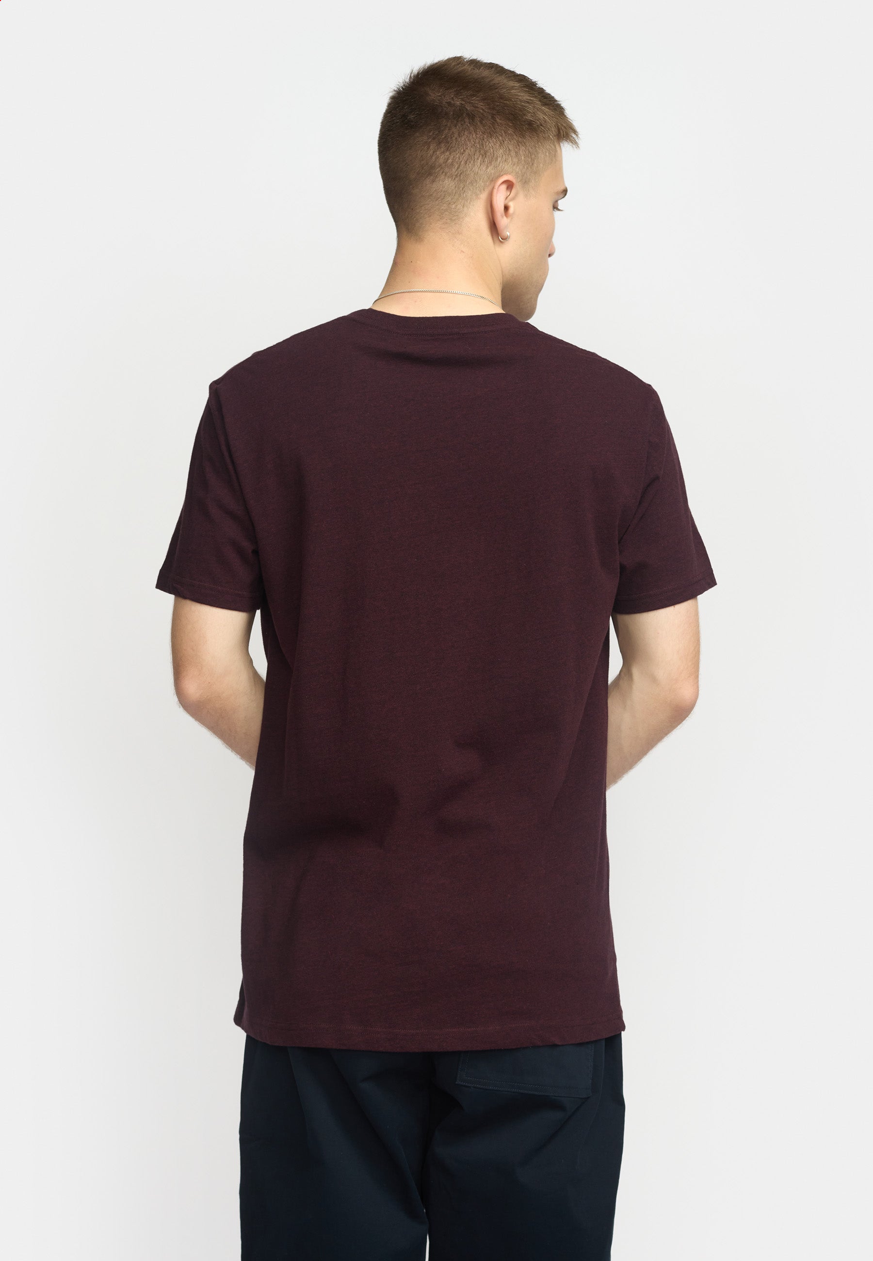 Revolution Regular T-shirt T-Shirts Burgundy