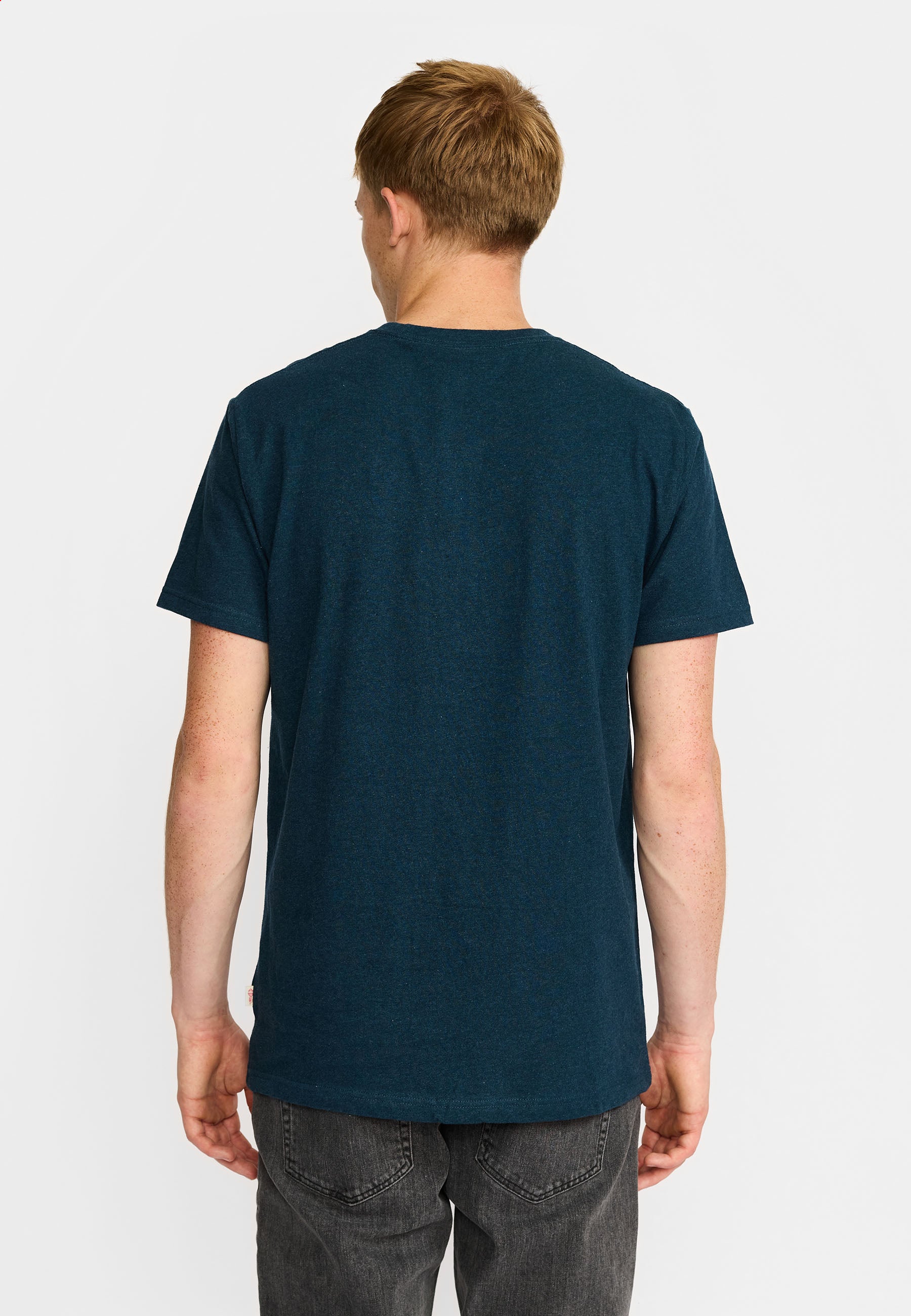 Revolution Regular T-shirt T-Shirts Darkpetrol-melange
