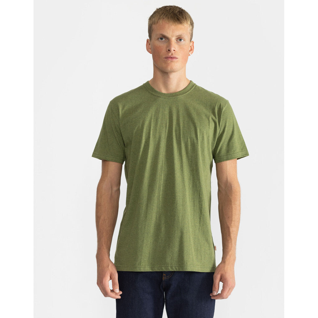 Revolution Regular T-shirt T-Shirts Green-melange