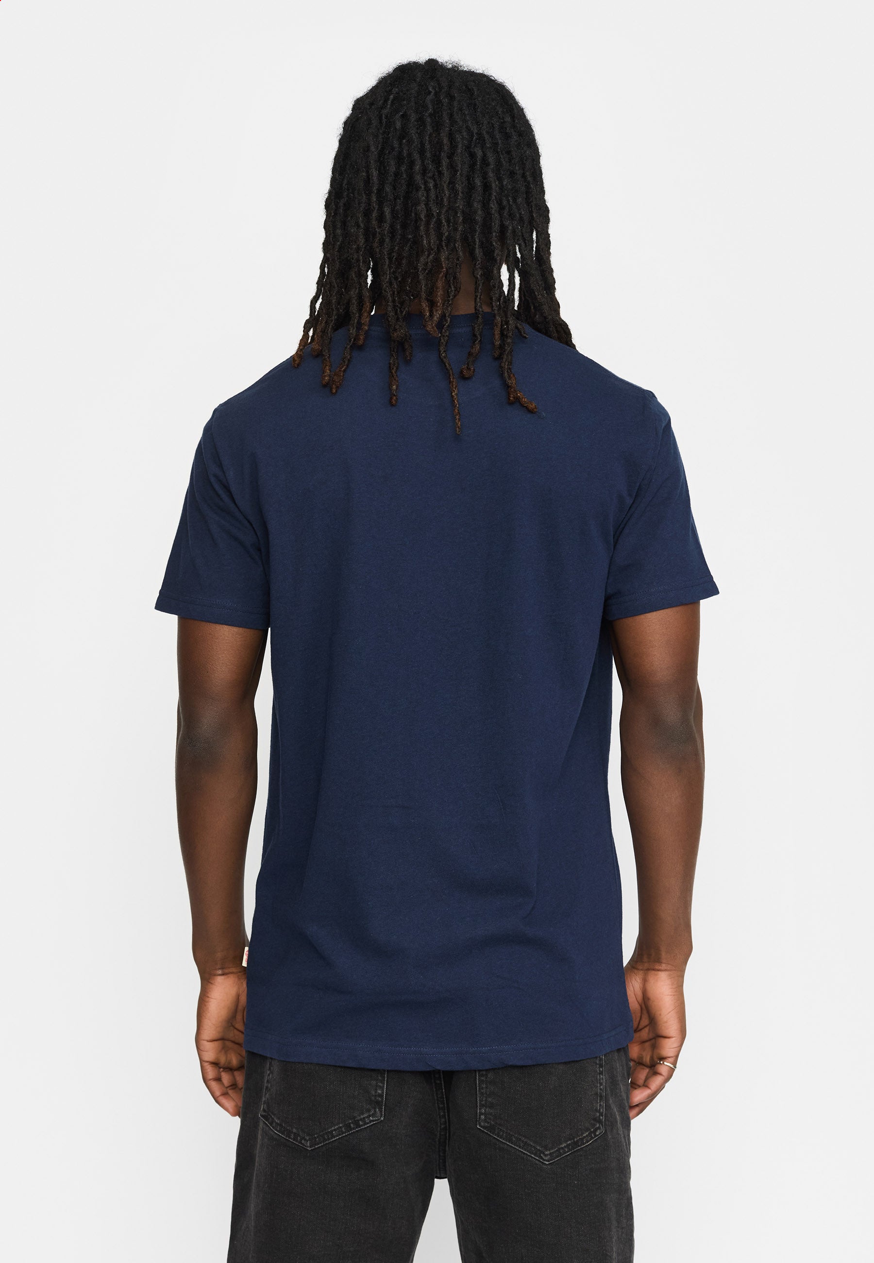Revolution Regular T-shirt T-Shirts Navy-melange