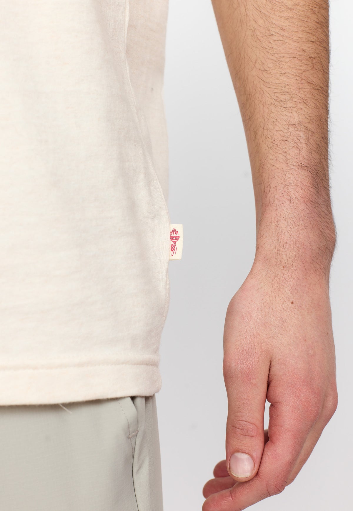Revolution Regular T-shirt T-Shirts Offwhite-melange