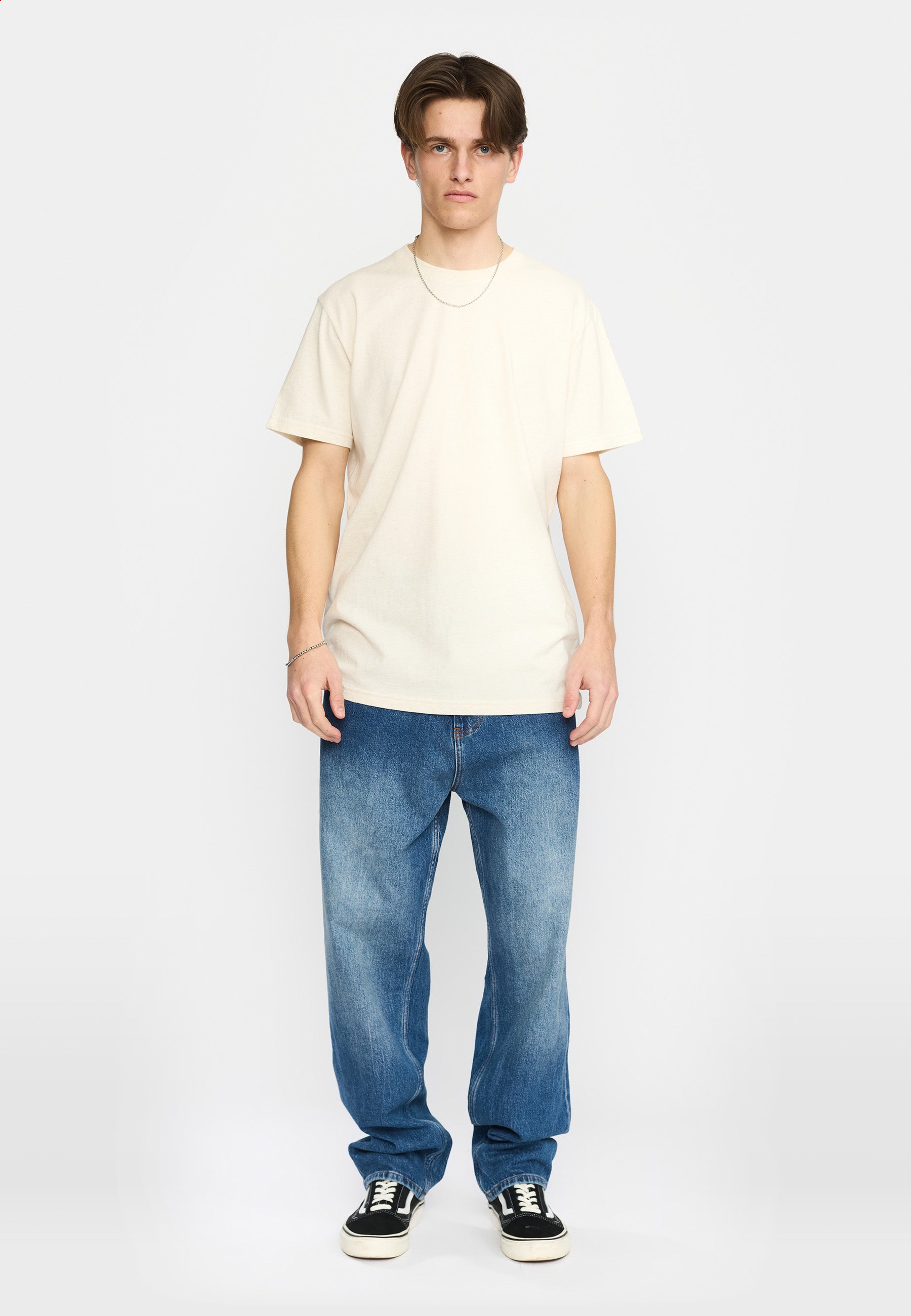 Revolution Regular T-shirt T-Shirts Offwhite-melange