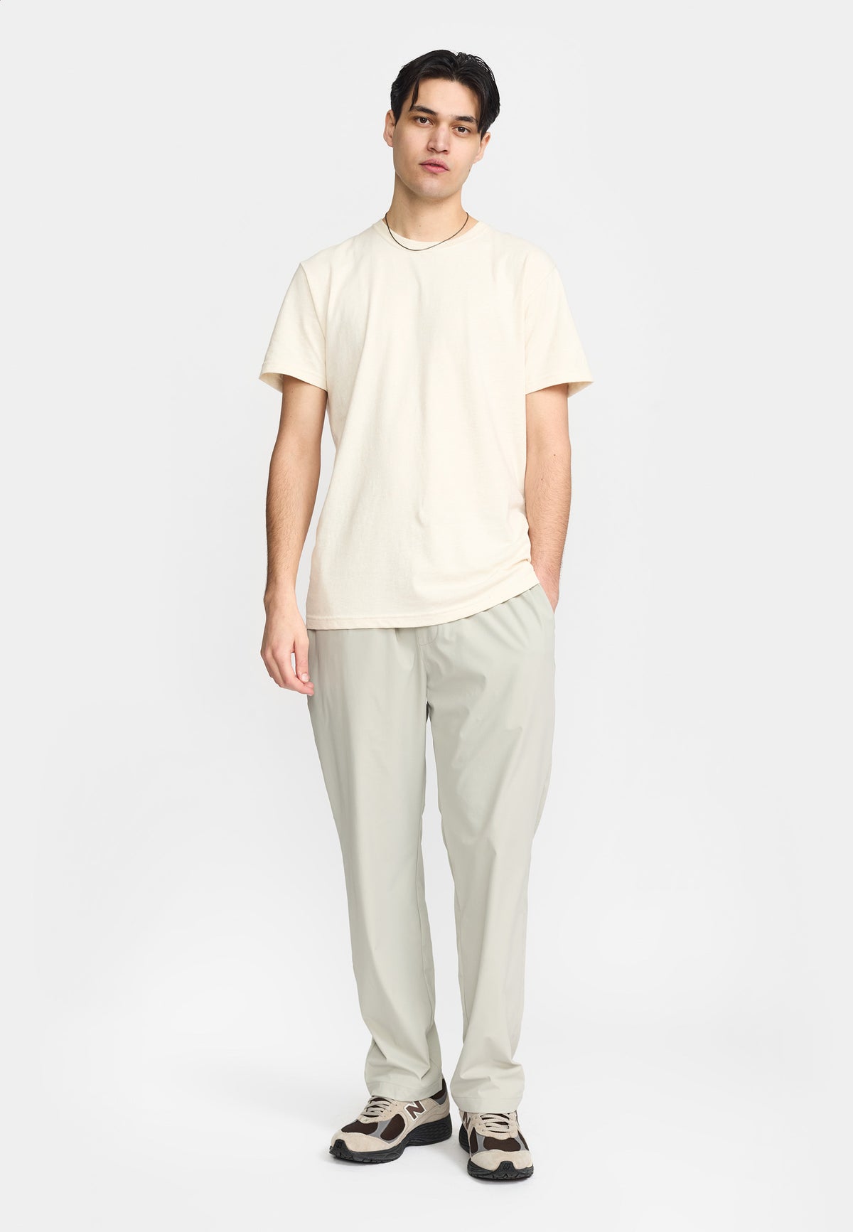 Revolution Regular T-shirt T-Shirts Offwhite-melange