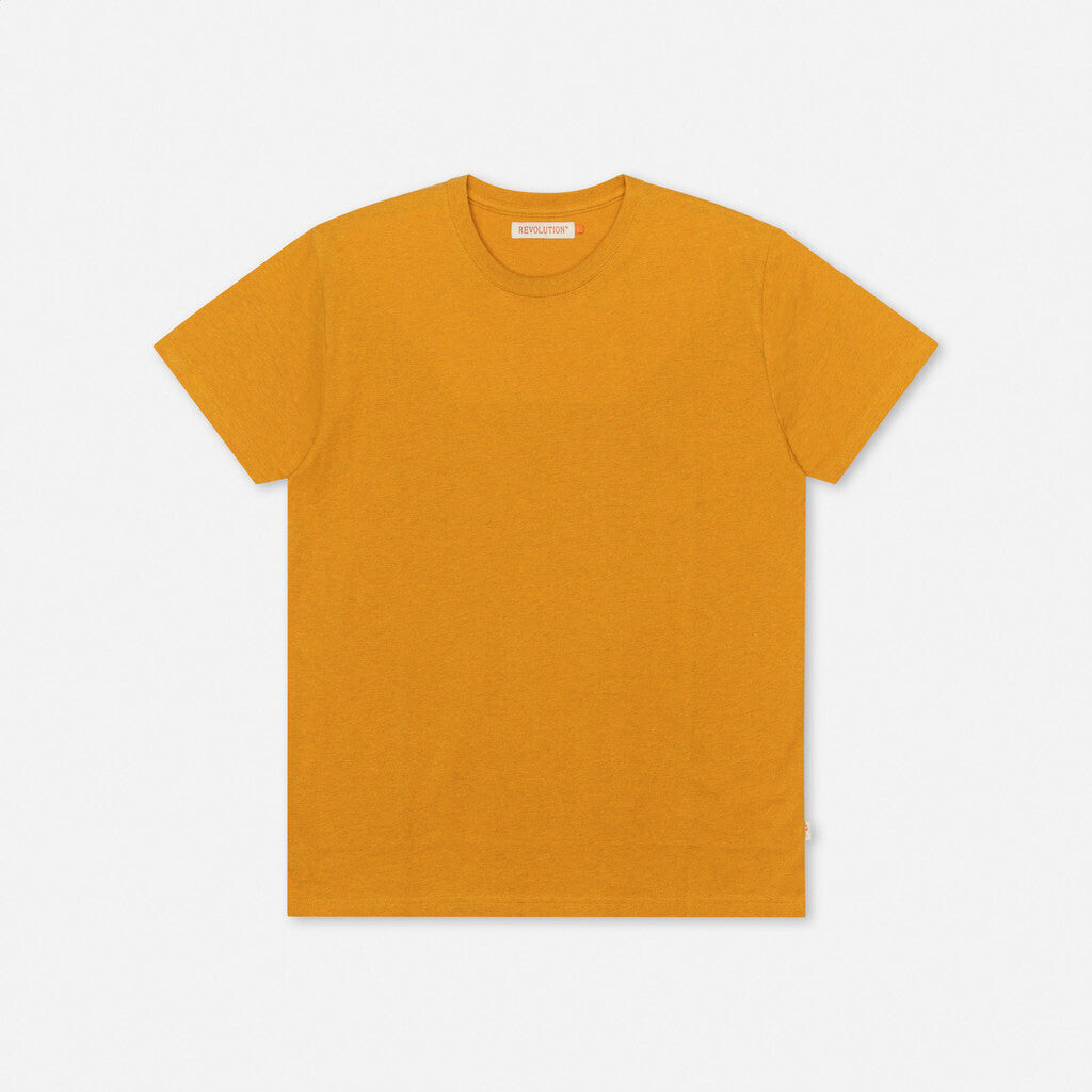 Revolution Regular T-shirt T-Shirts Orange-melange