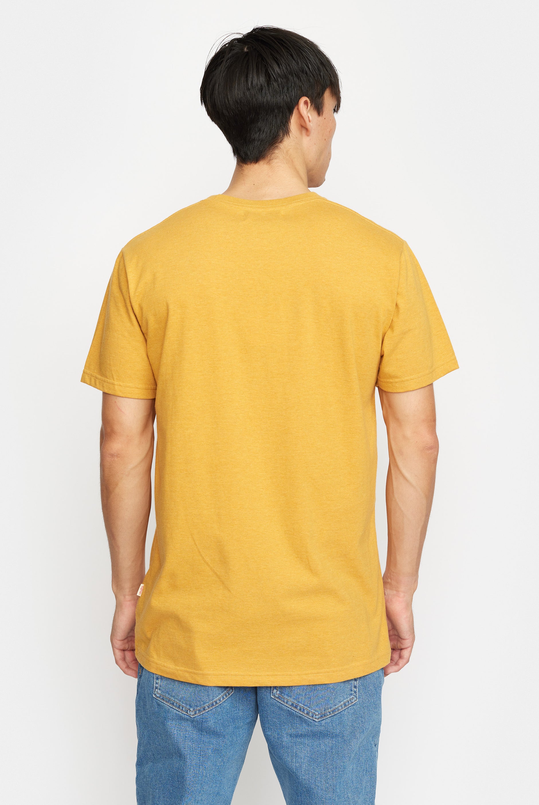 Revolution Regular T-shirt T-Shirts Yellow-melange